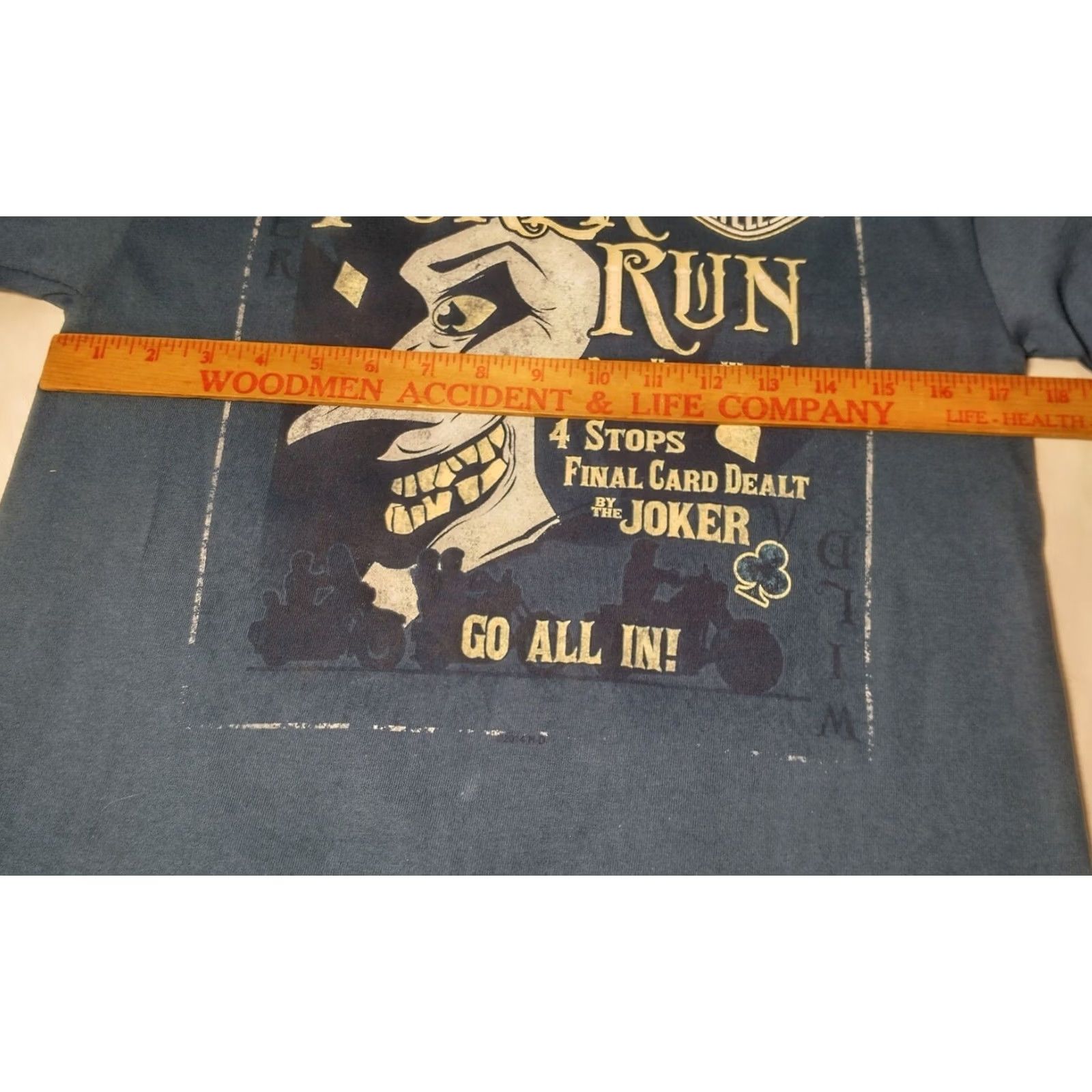 Harley Davidson Harley-Davidson Batman Shirt Small Blue Mountaineer Joker Run T-Shirt Size US S / EU 44-46 / 1 - 5 Thumbnail