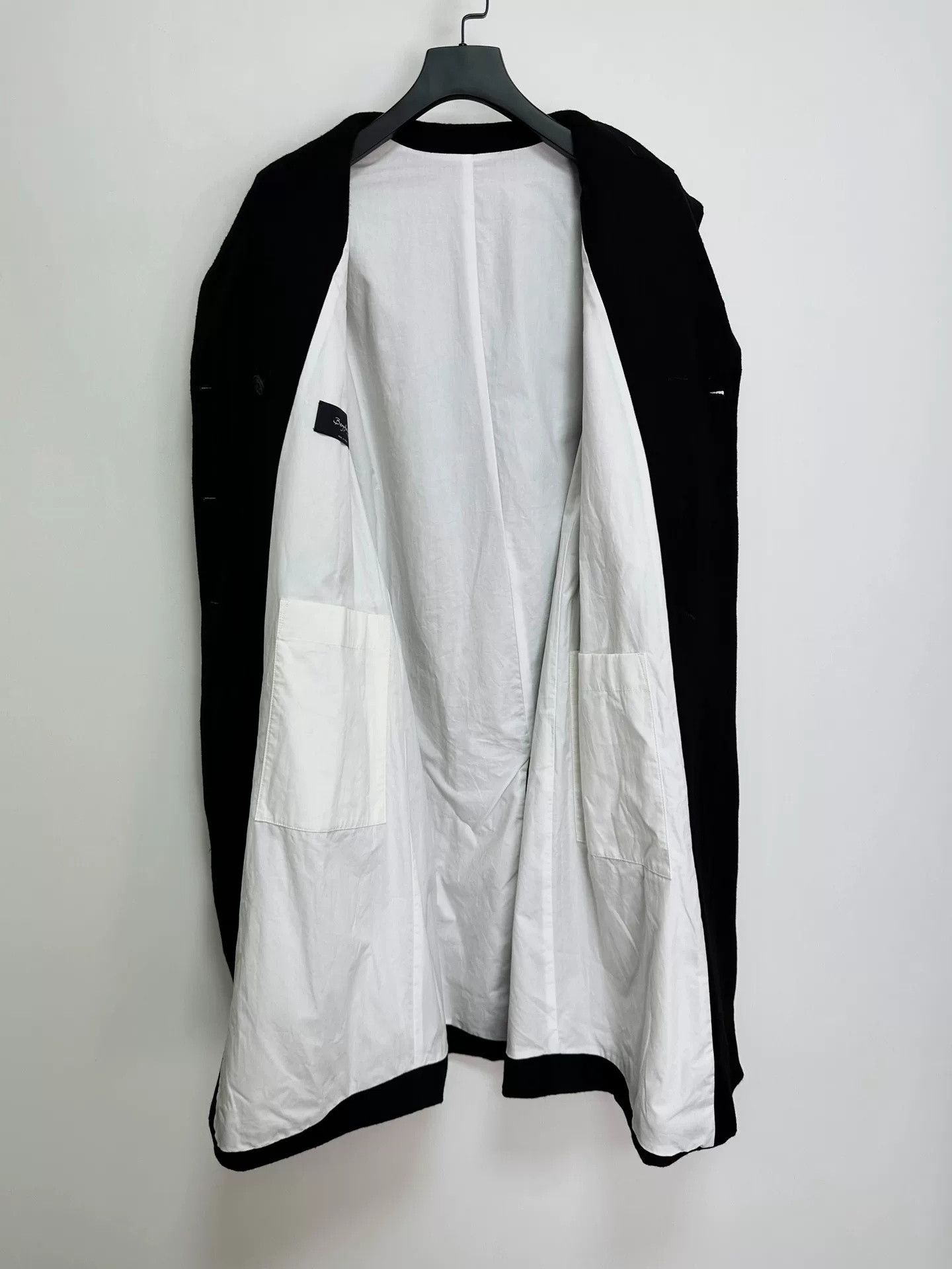 Bergfabel Bergfabel Double-Breasted Wool Long Coat Size US M / EU 48-50 / 2 - 3 Thumbnail