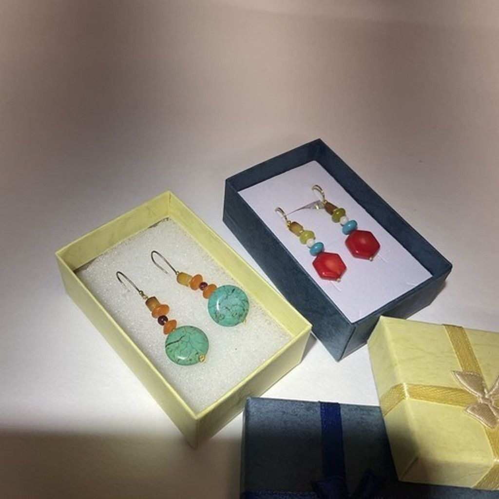 Other NWT Pannee Lot Of 2 Pierced Dangle Drop Bead/Beaded Earrings Size ONE SIZE - 1 Thumbnail