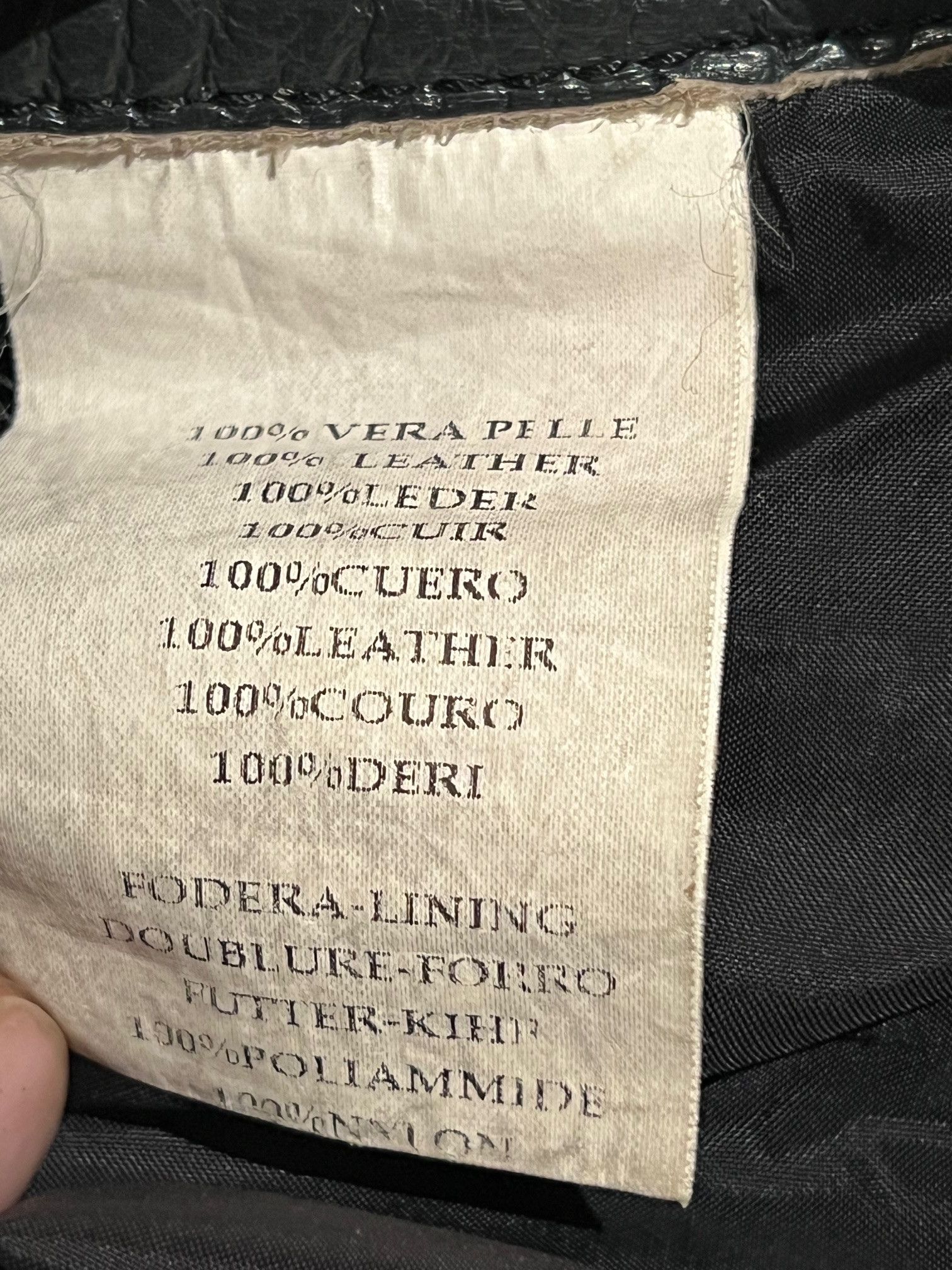 Diesel Diesel “Industry Division” Two-Tone Leather Pants Size US 32 / EU 48 - 11 Thumbnail