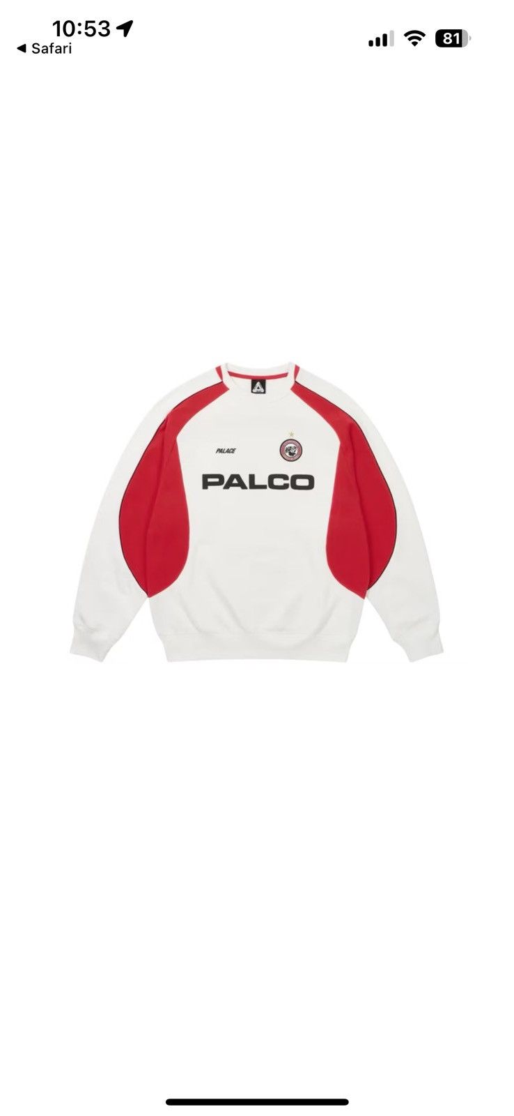 Palace Palace Crewneck Size US L / EU 52-54 / 3 - 1 Thumbnail
