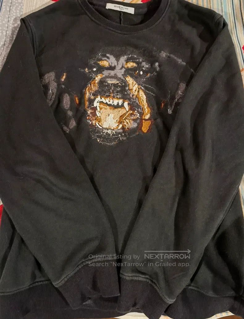 Givenchy Givenchy Black Lightweight Hooded Sweatshirt Size US XL / EU 56 / 4 - 2 Thumbnail