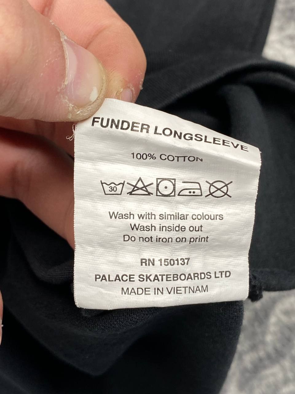 Palace Palace Funder Longsleeve Big Logo Men Size S Black Size US S / EU 44-46 / 1 - 7 Thumbnail