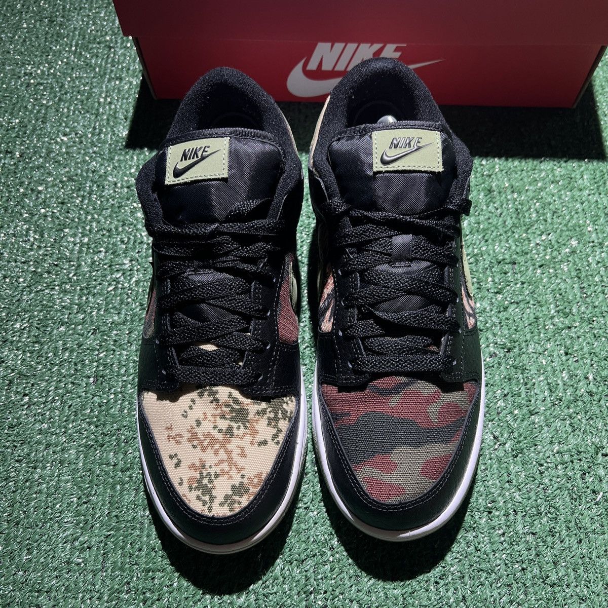Nike Nike dunk low crazy camo size 8.5 Size US 8.5 / EU 41-42 - 4 Thumbnail