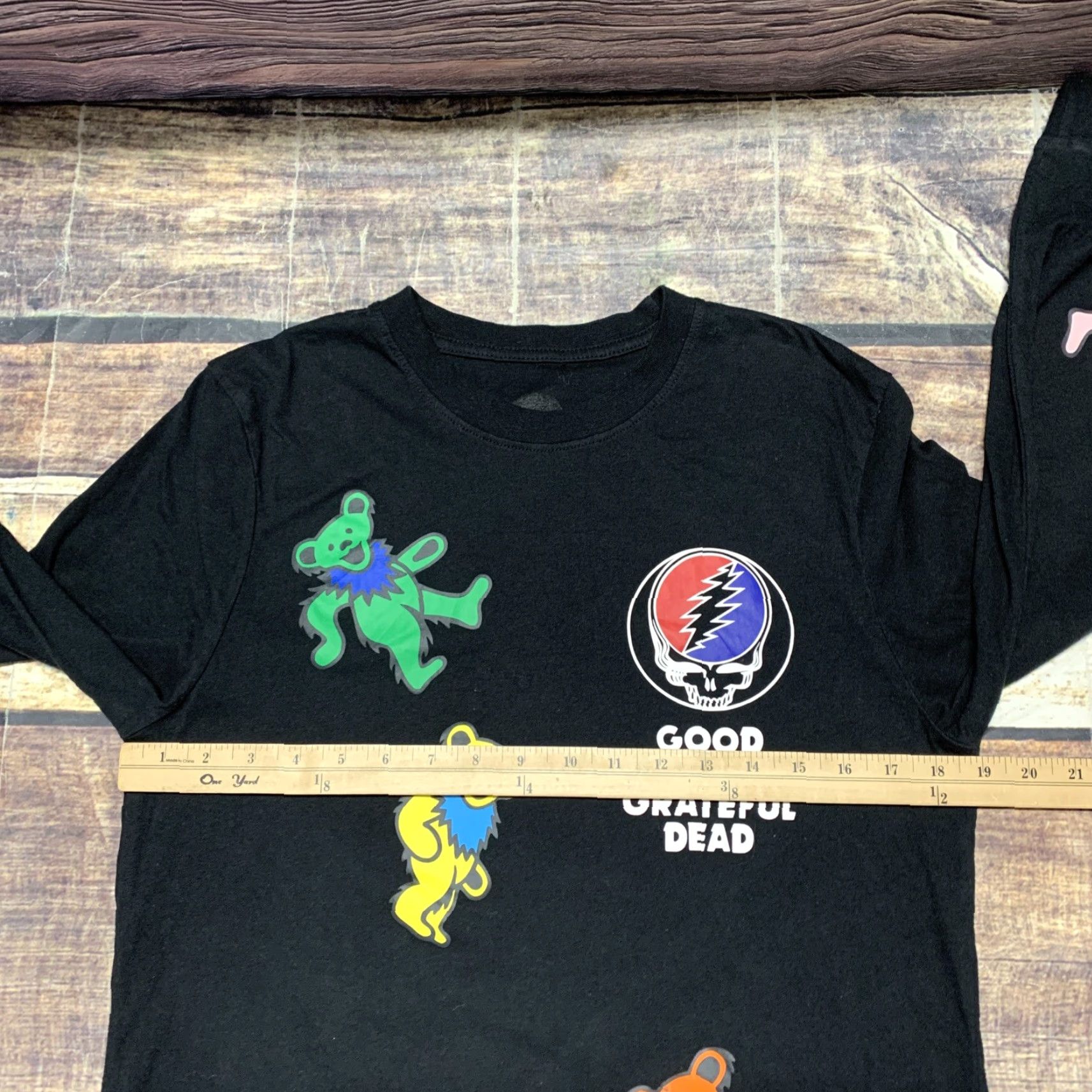 Vintage VINTAGE Good Ol’ Grateful Dead Black Long Sleeve Men's T-Shirt Dancing Bears Size Medium Size US M / EU 48-50 / 2 - 4 Thumbnail