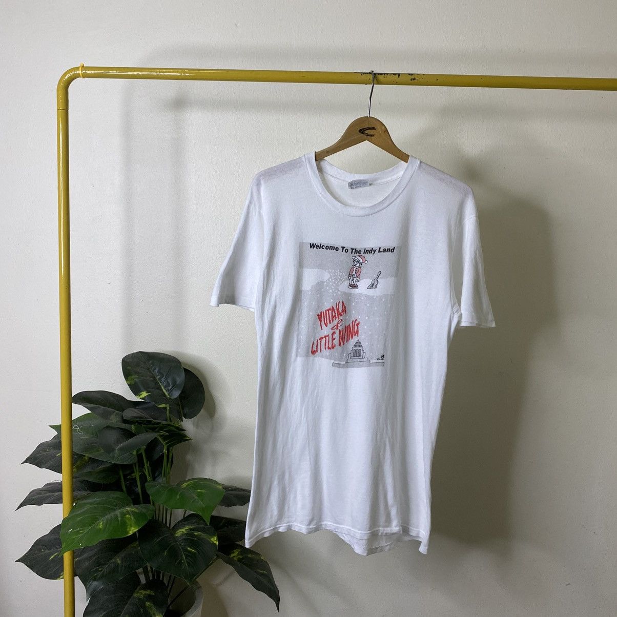 Band Tees 1991 Yutaka & Little Wing Welcome to the Indy Land SongPromo Size US S / EU 44-46 / 1 - 1 Thumbnail