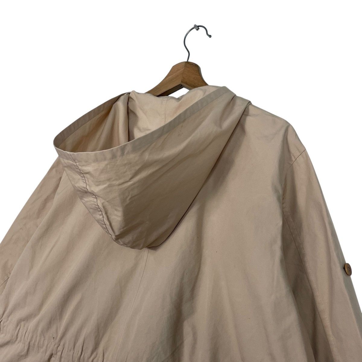 Yohji Yamamoto Yohji Yamamoto Imper Meable Hooded Coat Size M / US 6-8 / IT 42-44 - 9 Thumbnail