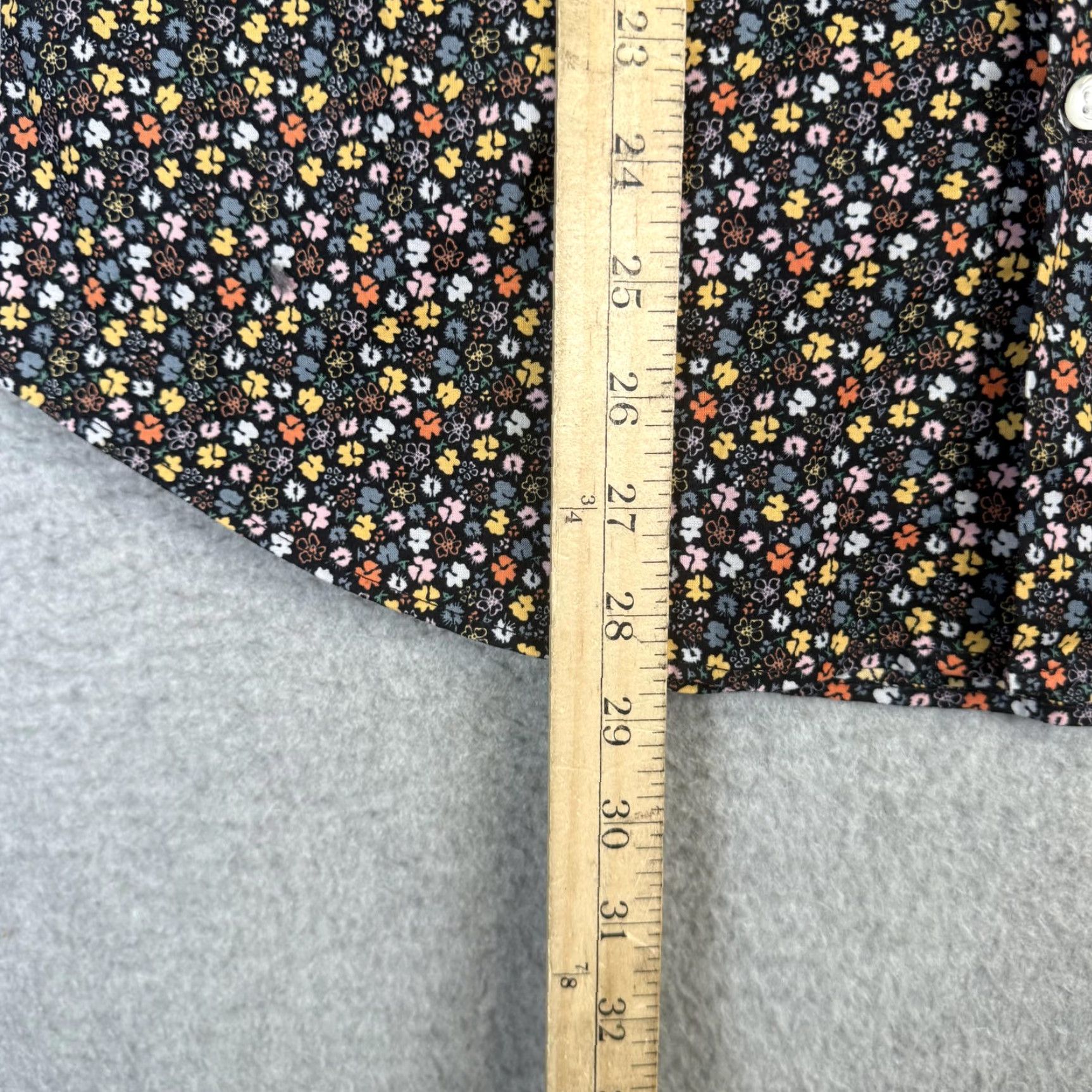 Bonobos Bonobos Shirt Men M Short Sleeve Button Up Riviera Black Floral Standard Fit Black Bonobos Mens M Shirt Size US M / EU 48-50 / 2 - 4 Thumbnail