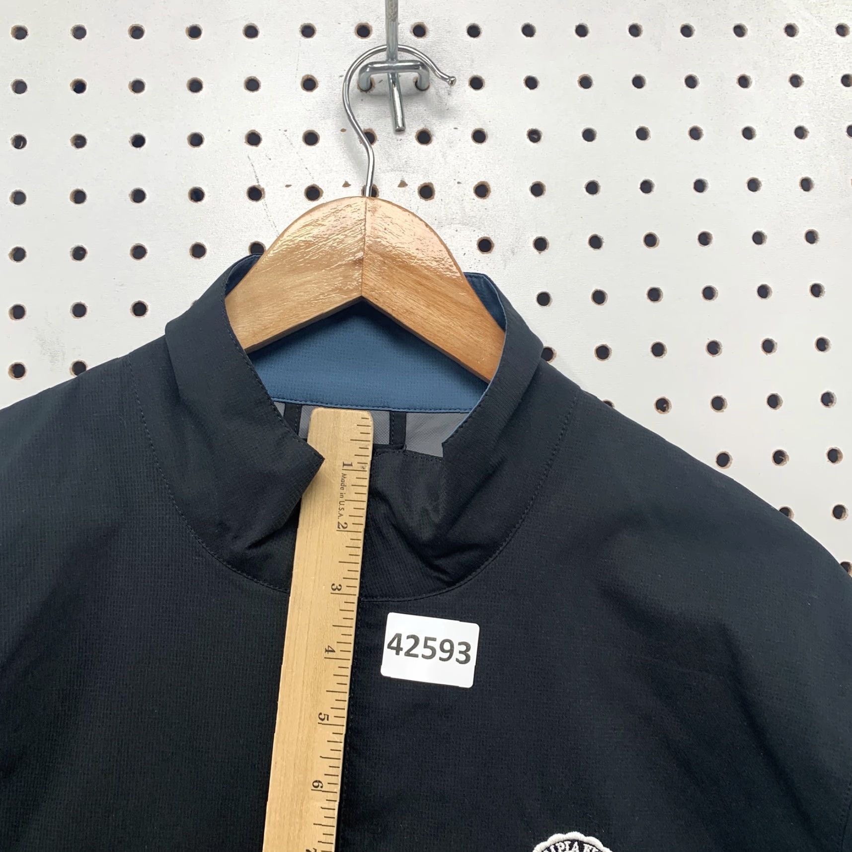 Footjoy FootJoy Hydrolite Rain Jacket Men Small Olympia Fields Black Blue Rain Proof Shirt Jacket? Size US S / EU 44-46 / 1 - 5 Thumbnail