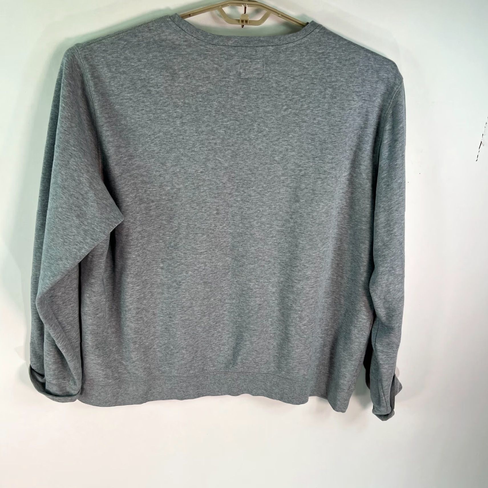 Everlast Everlast Sport Mens Sweatshirt Pullover Crew Neck Long Sleeve XL Gray Regular Fit Size US XL / EU 56 / 4 - 2 Thumbnail