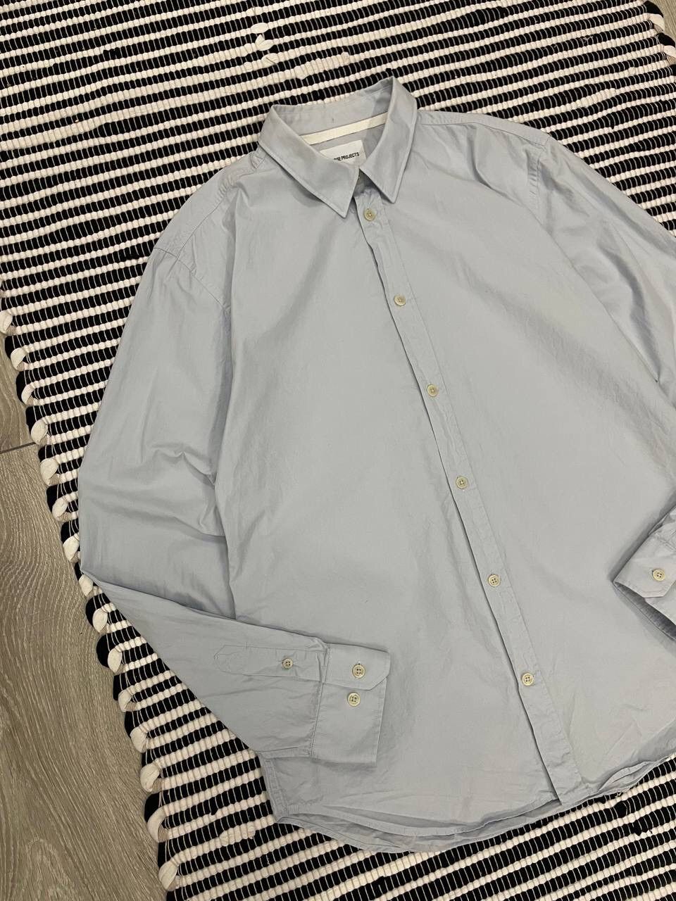 Norse Projects × Vintage Vintage Norse Projects Button-Up Shirt Y2K Size US L / EU 52-54 / 3 - 2 Thumbnail