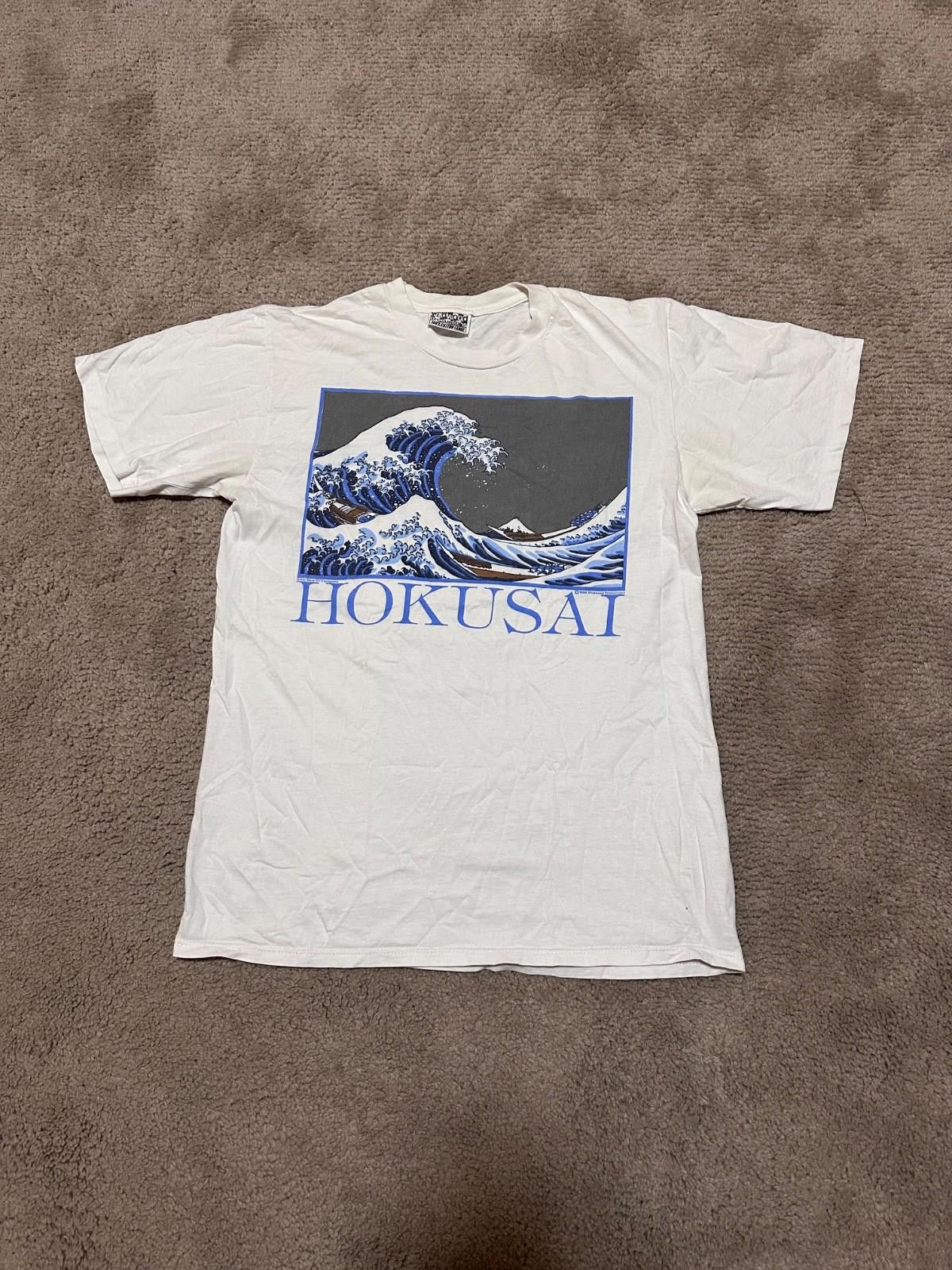 Other Vintage 1984 Hokusai Great Wave Off Kanagawa T Shirt Large Size US L / EU 52-54 / 3 - 1 Thumbnail