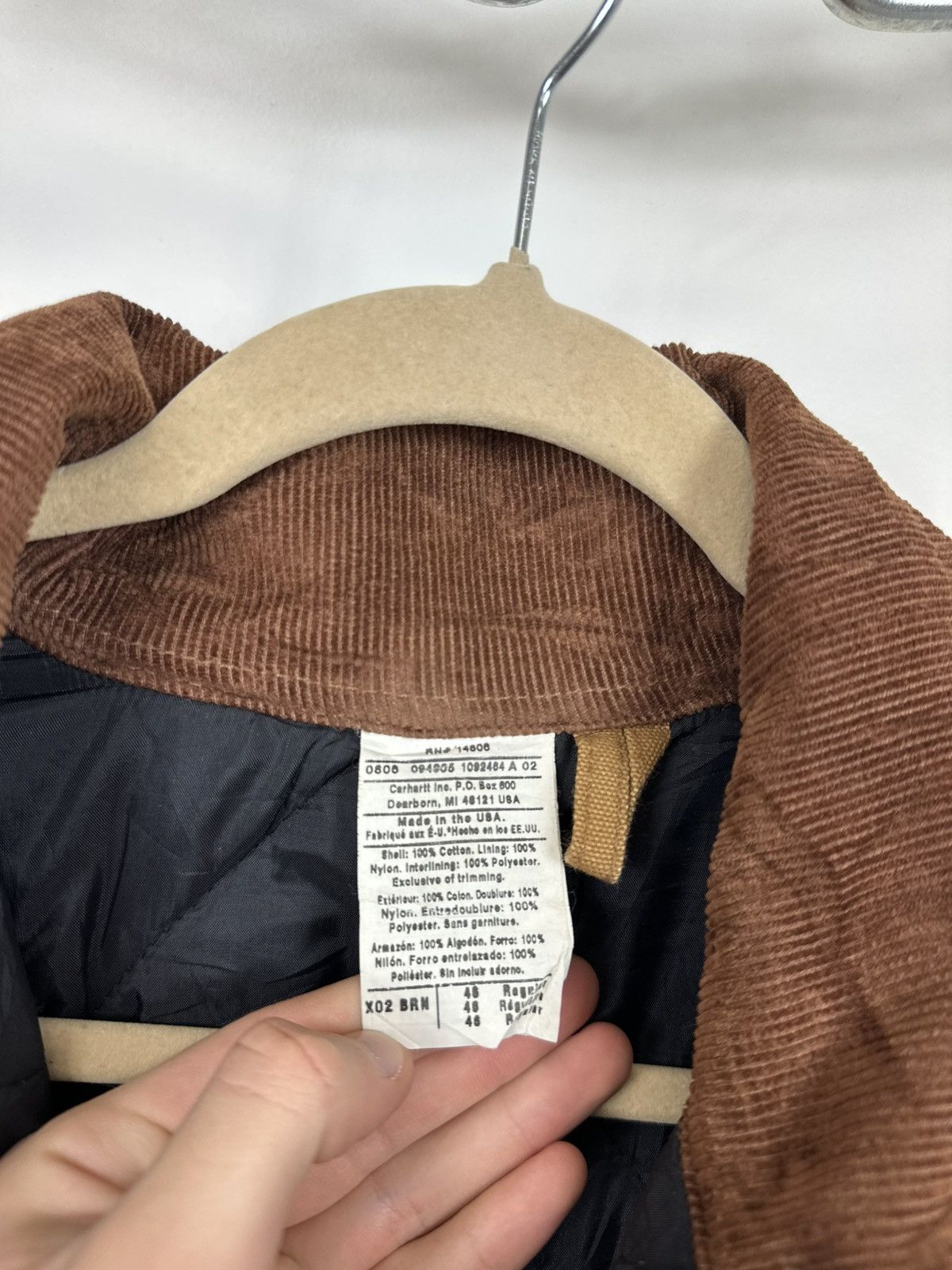 Carhartt Vintage 90s Carhartt USA Lined Utility Arctic Detroit Jacket Size US L / EU 52-54 / 3 - 19 Thumbnail