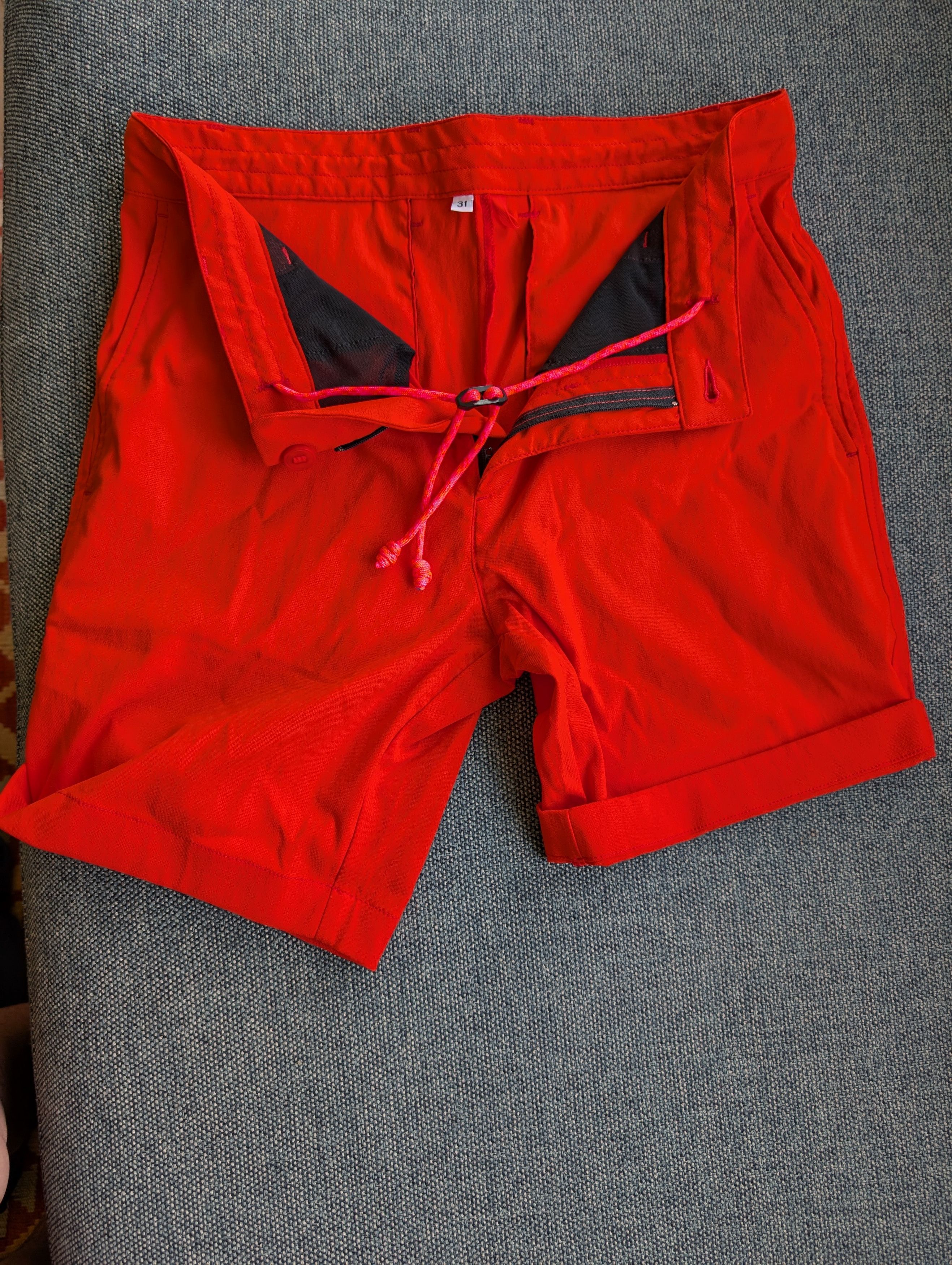 Outlier OUTLIER new way orange 7.5 shorts NWOT Size US 31 - 2 Thumbnail