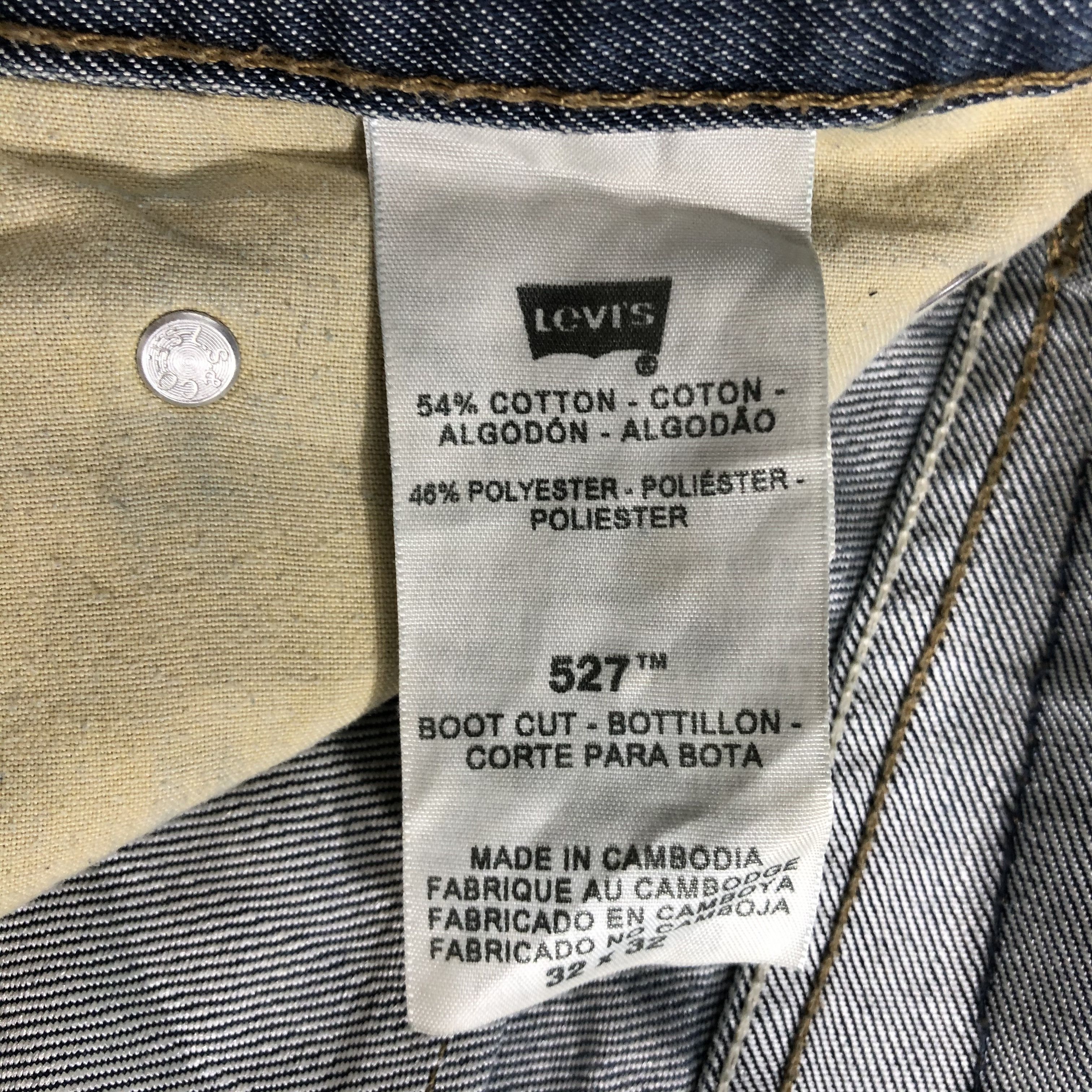 Levi's Vintage Levis 527 Flare Jeans-J3307 Size US 34 / EU 50 - 10 Thumbnail