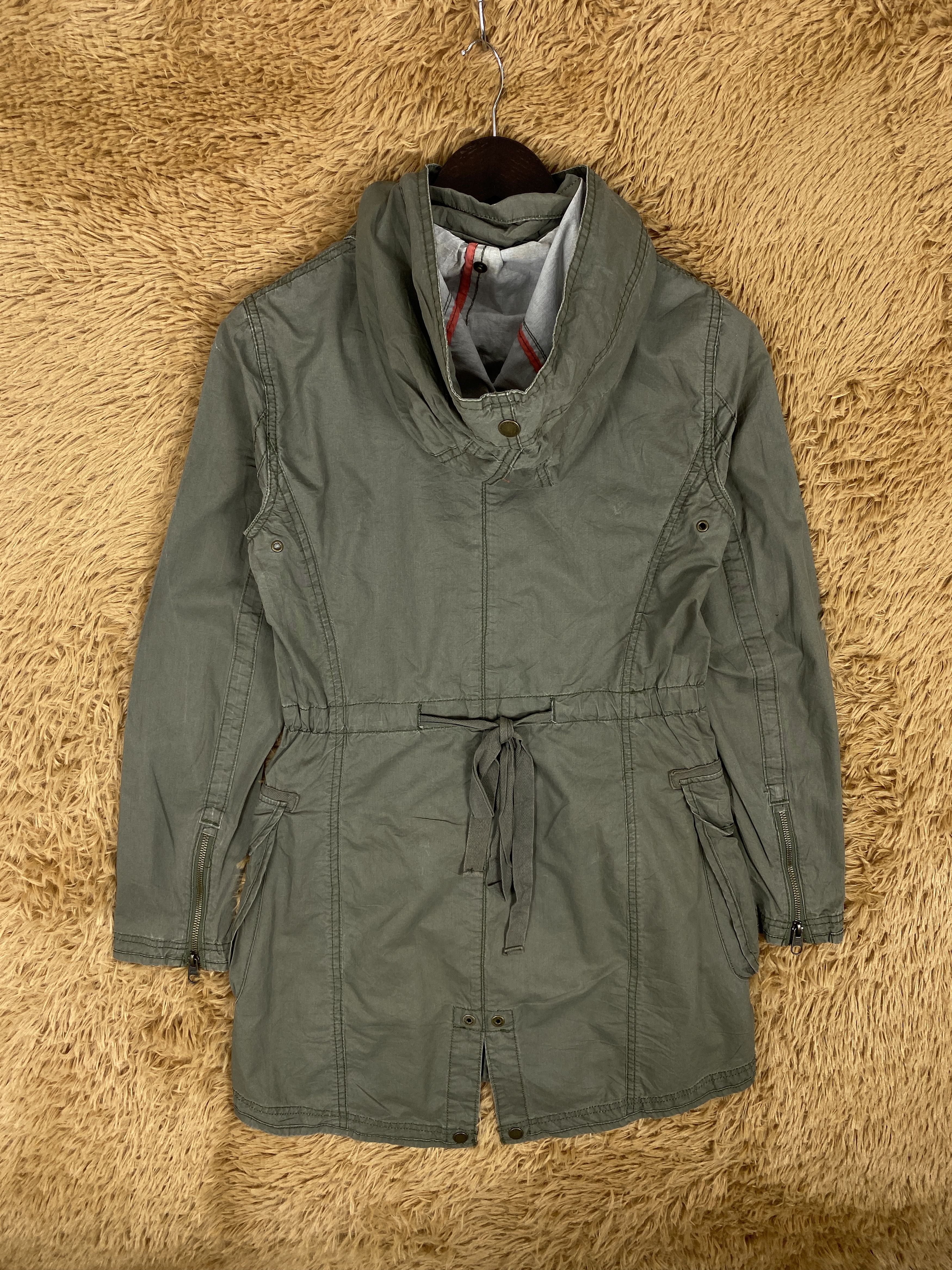 H&M Vintage L.O.G.G x H&M Hoodie Long Jacket J2386 Size US S / EU 44-46 / 1 - 6 Thumbnail