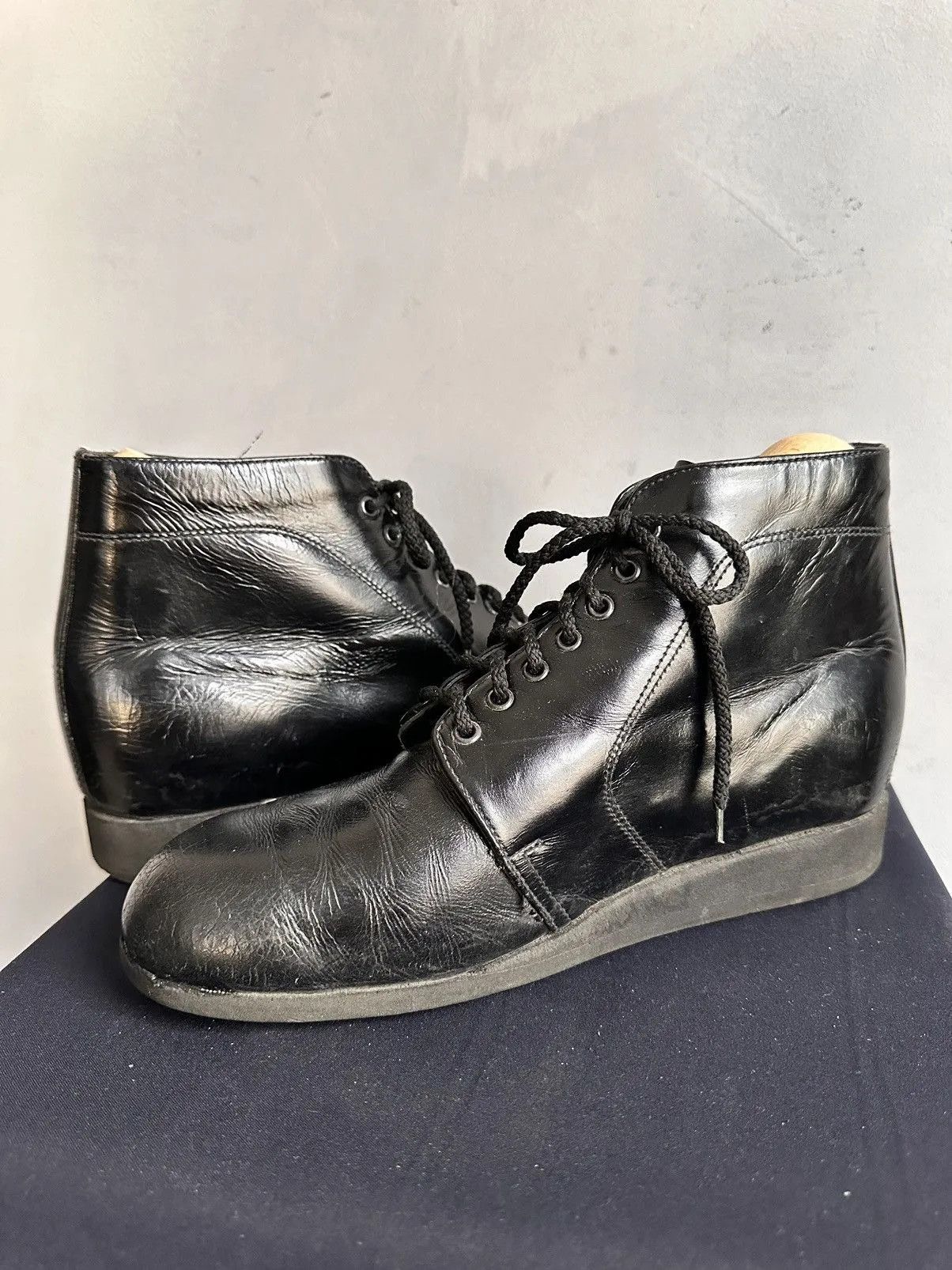 If Six Was Nine Leather Boots Vintage Visvim Style AS 98 Guidi Tornado Mart Size US 8 / EU 41 - 10 Thumbnail