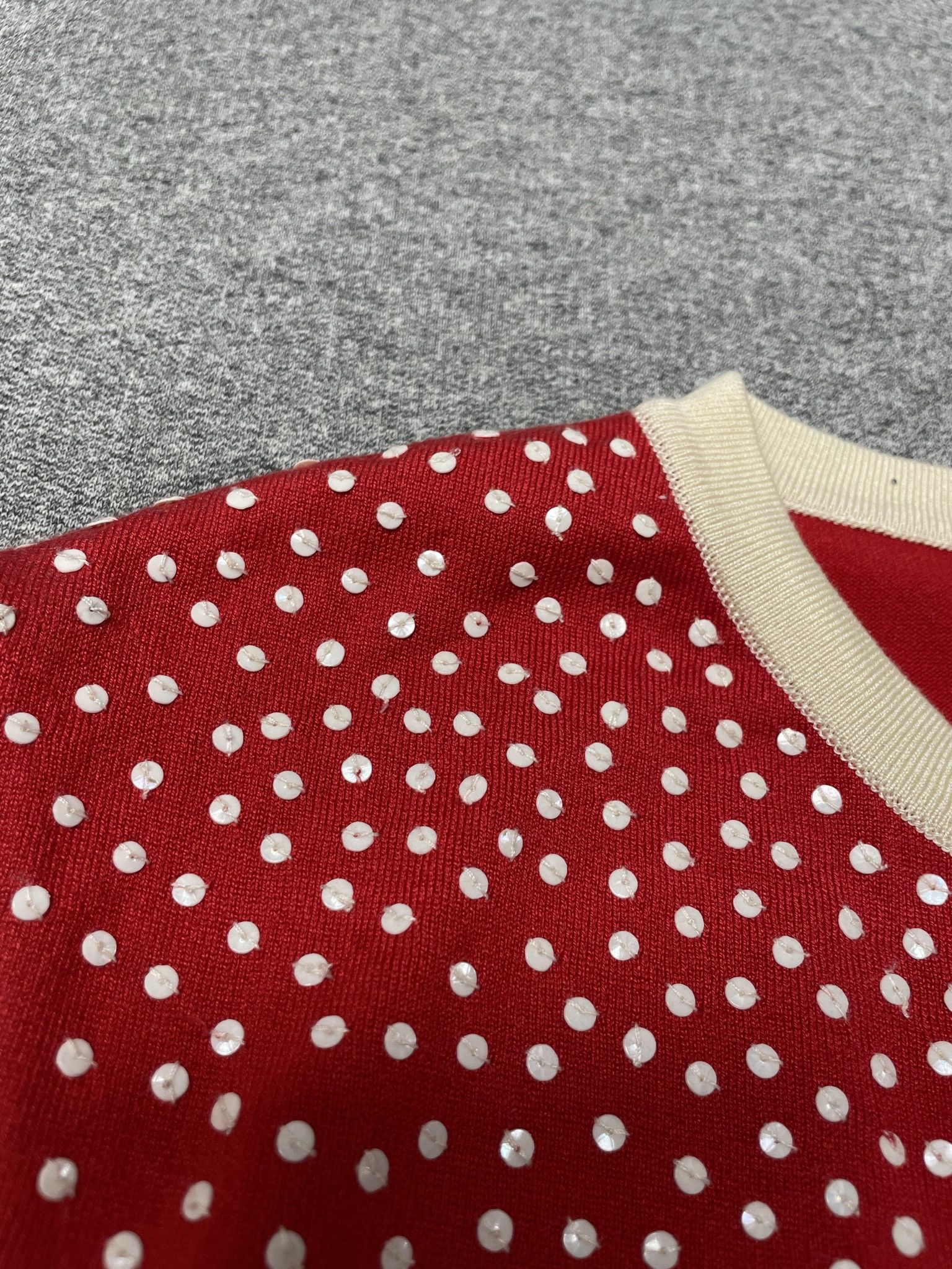 Valentino Vintage Valentino Knit Cardigan and Tank Set Size S / US 4 / IT 40 - 5 Thumbnail