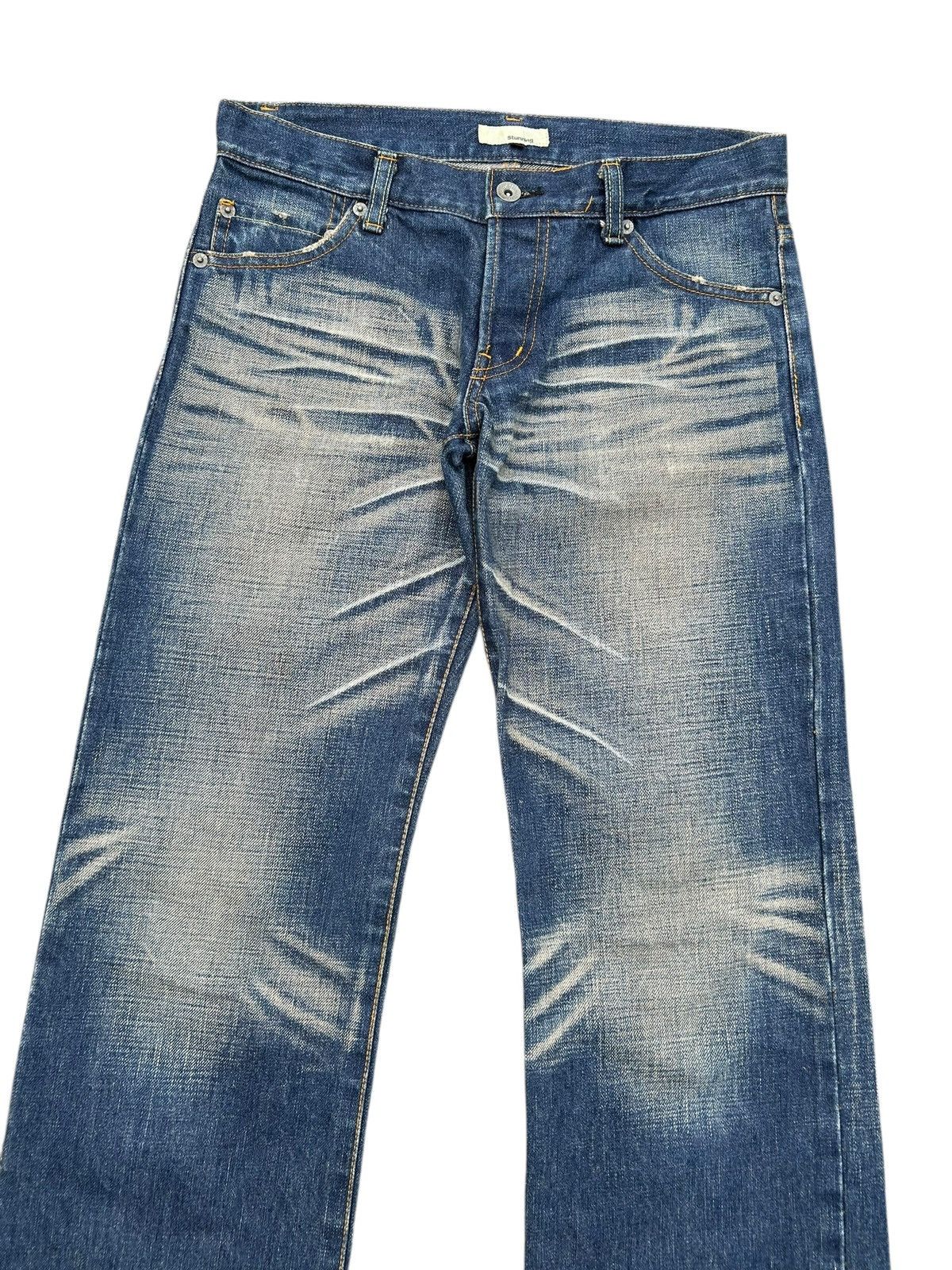 Kapital Flare Vintage Japanese Brand Selvedge Stunning Denim Jeans Size US 30 / EU 46 - 2 Thumbnail