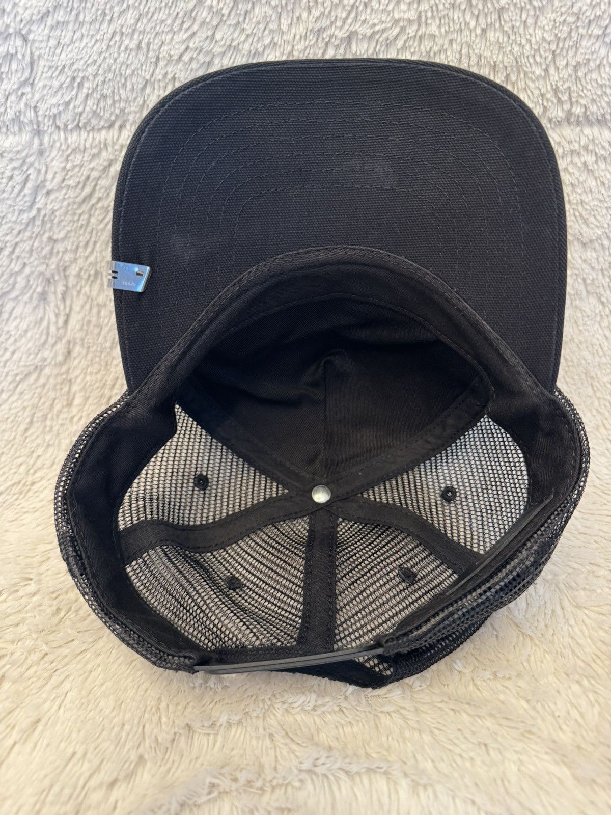 Amiri EUC AMIRI Wild Ones Embroidered Cap in Black & Yellow Size ONE SIZE - 8 Thumbnail