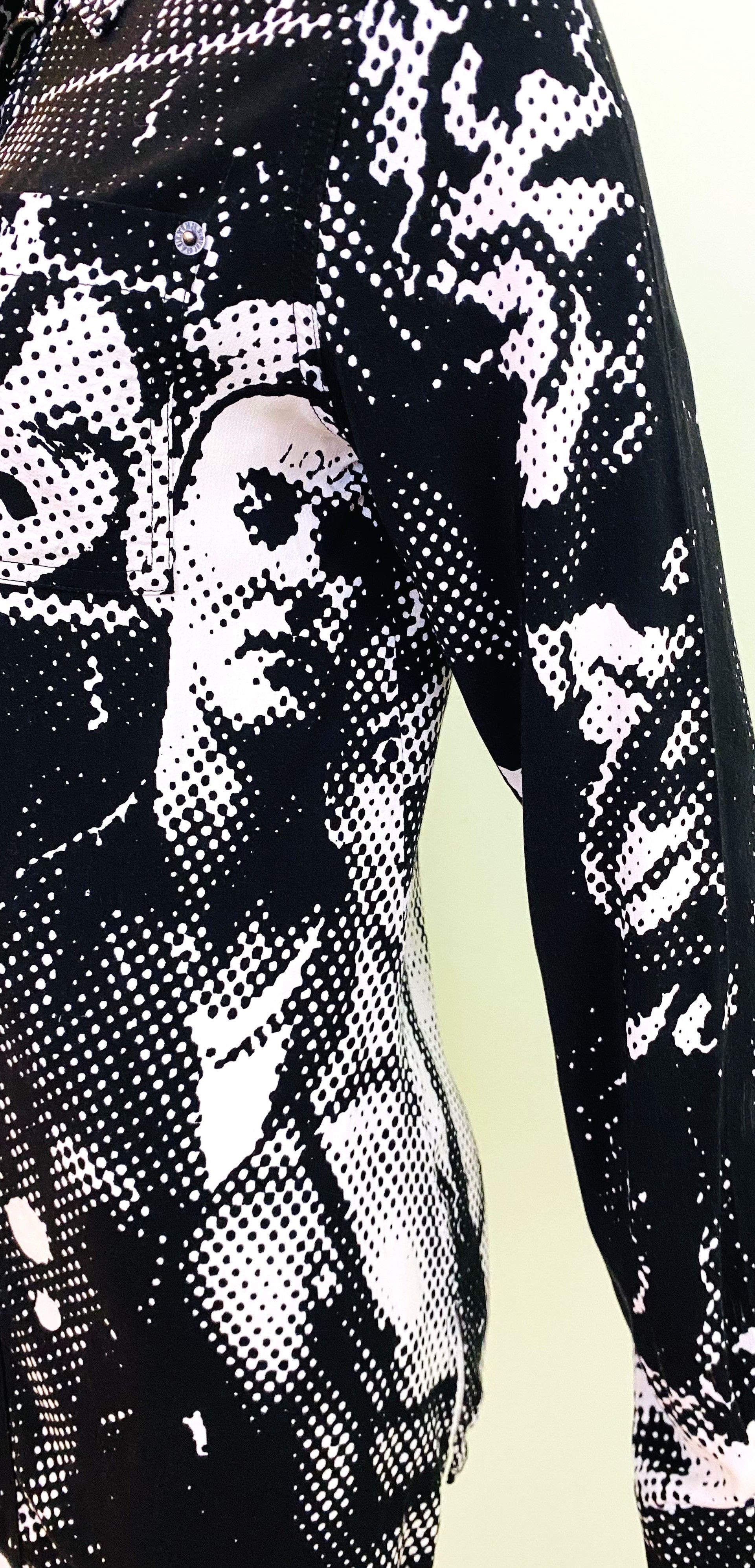 Jean Paul Gaultier Jean Paul Gaultier Fight Racism A/W 1997 Punk Top Shirt Size US M / EU 48-50 / 2 - 6 Thumbnail