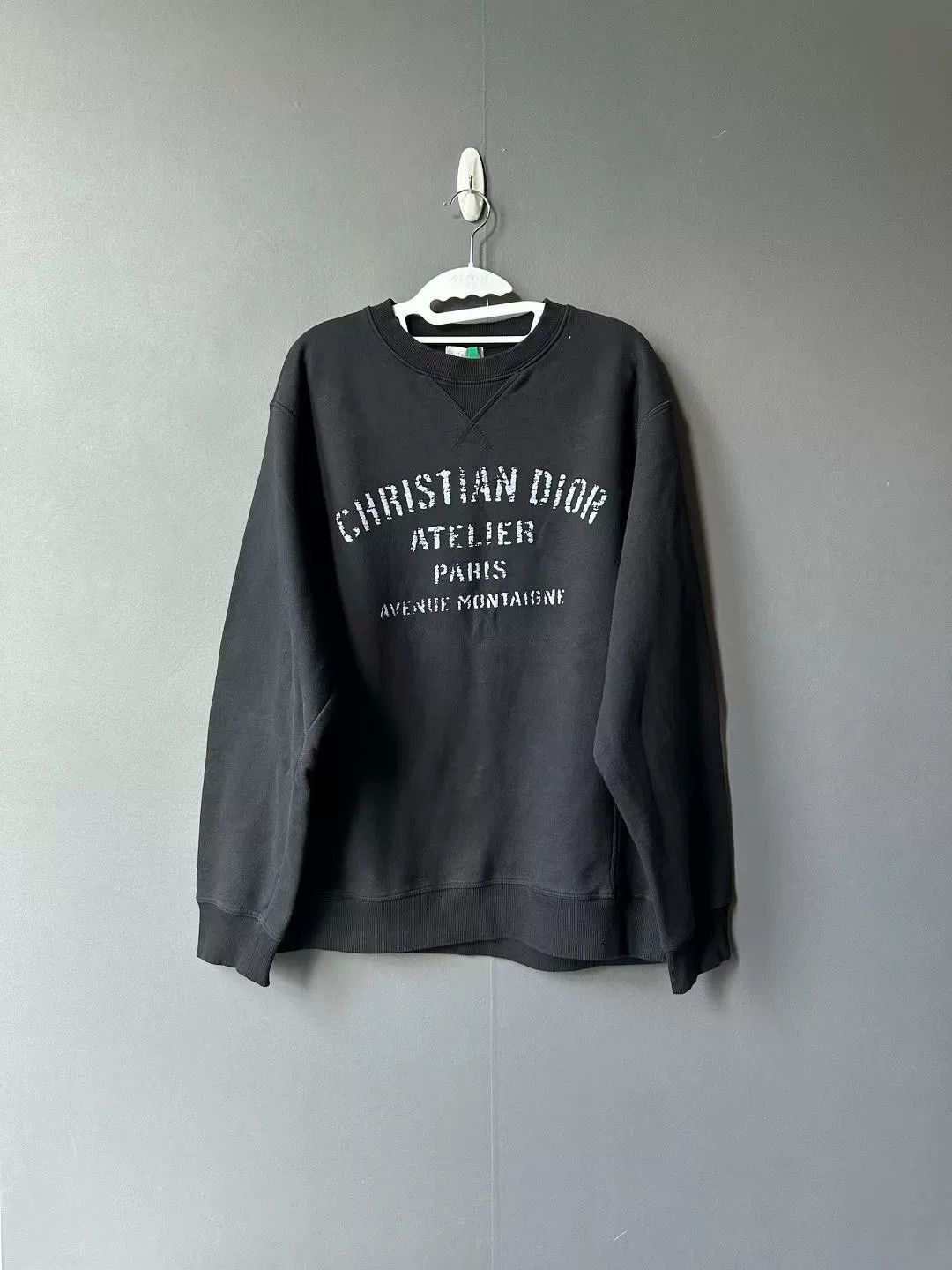 Dior Dior Flocked Logo Sweatshirt Size US XXL / EU 58 / 5 - 1 Thumbnail