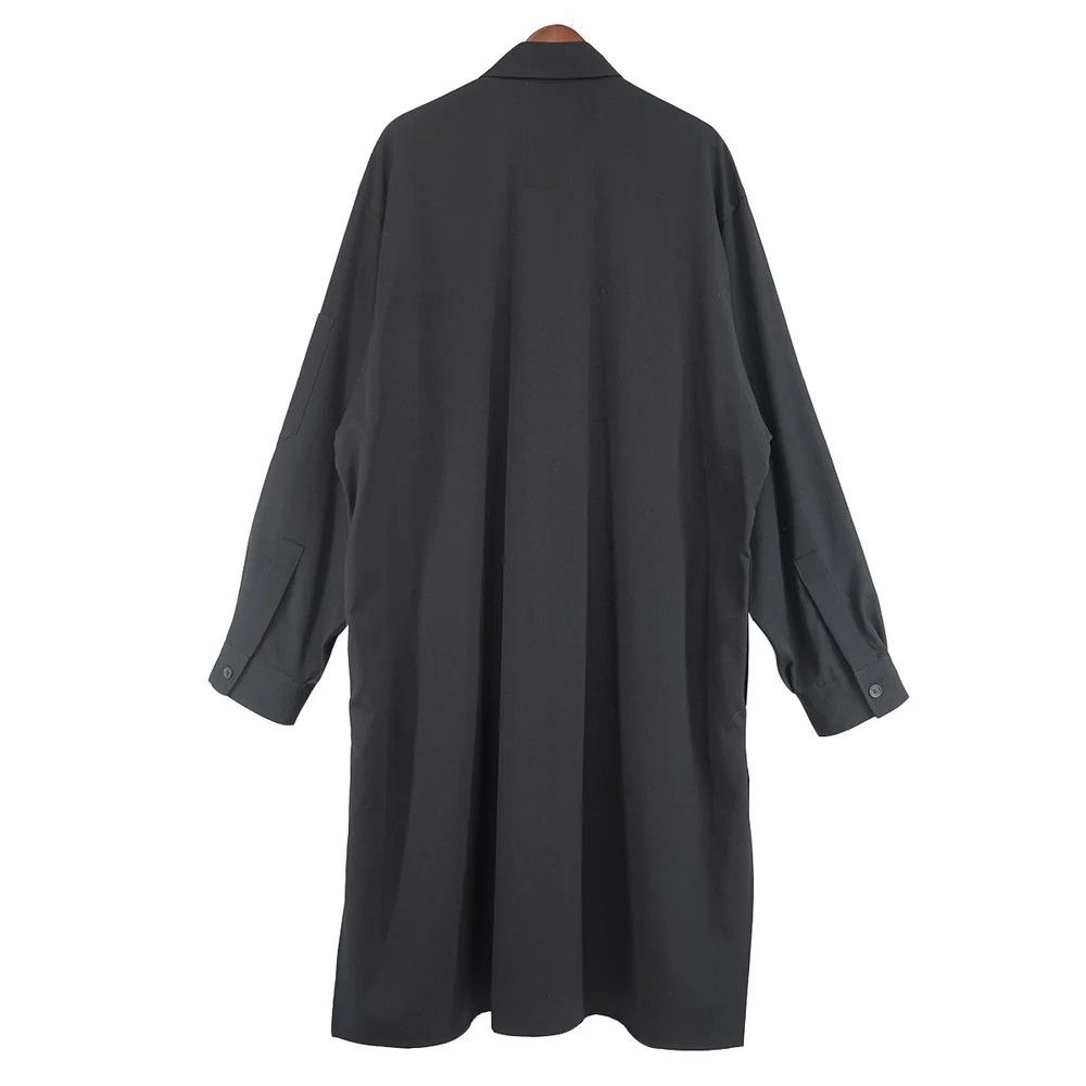 Yohji Yamamoto Yohji Yamamoto pour homme 19AW Blouse Double Zip Logo Shirt Size US L / EU 52-54 / 3 - 4 Thumbnail