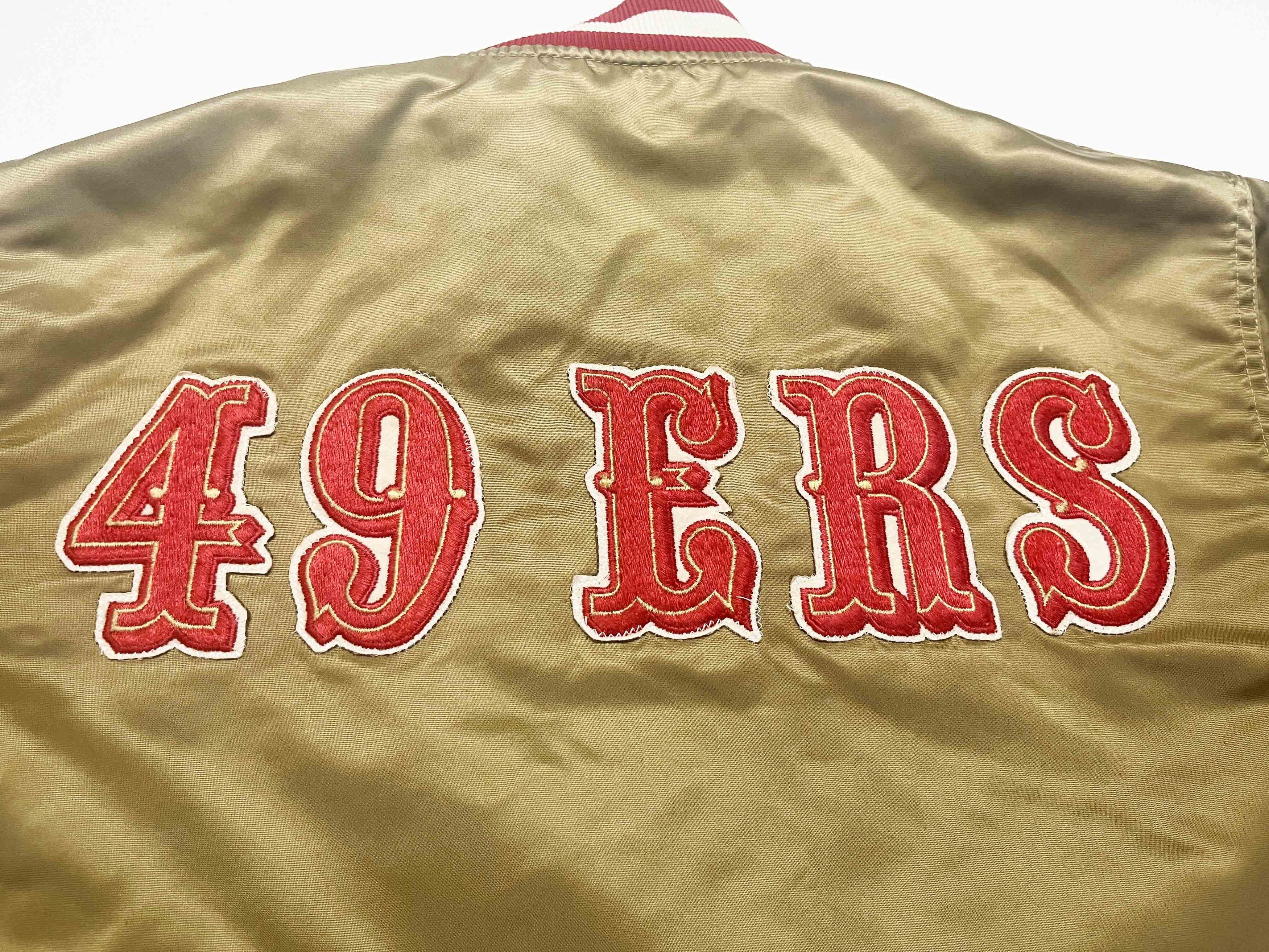 Starter Vintage Starter NFL San Francisco 49ers Satin Bomber Jacket Size US M / EU 48-50 / 2 - 6 Thumbnail