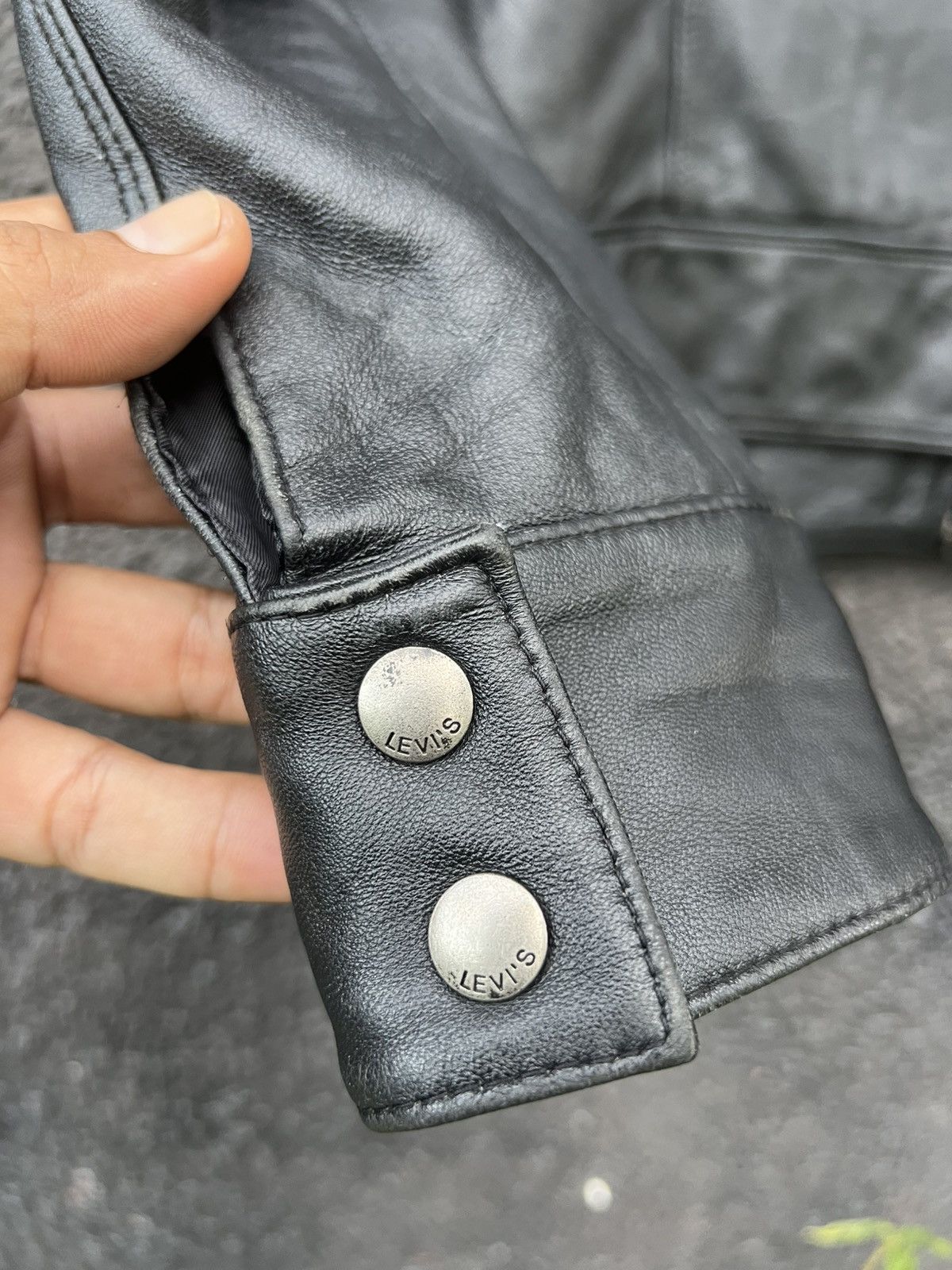 Levi's Lether Jacket Levis Size S / US 4 / IT 40 - 9 Thumbnail