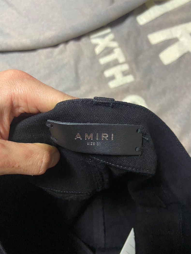 Amiri Amiri Striped Double Knee Destroyed Jeans Size US 31 - 5 Thumbnail