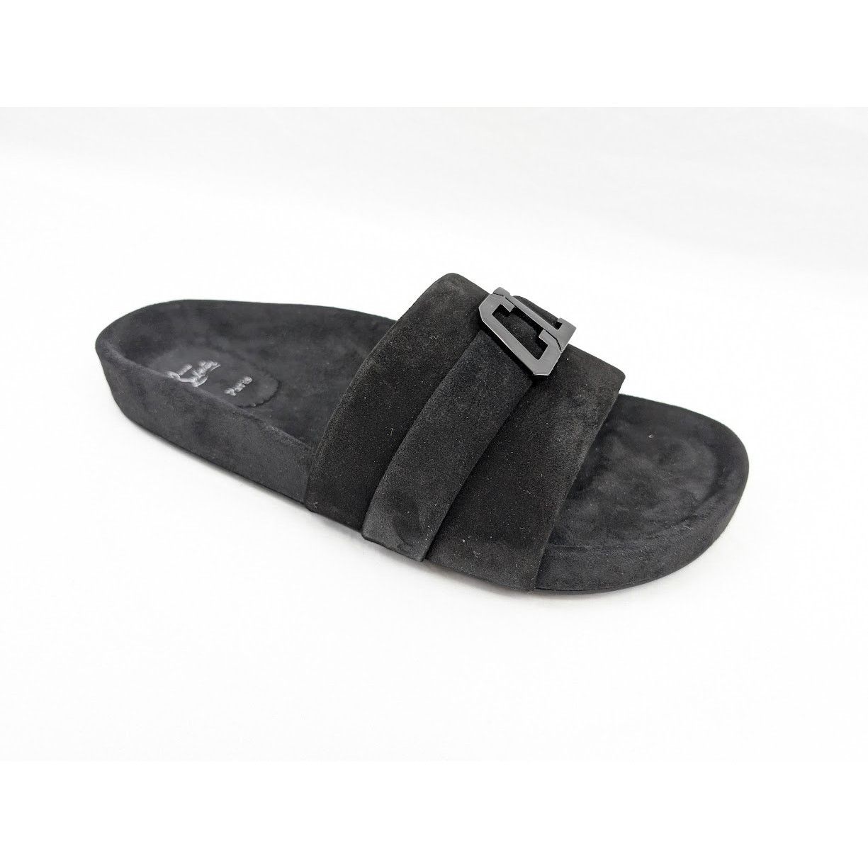 Christian Louboutin o1rshd1 Crosta Varsimule Bizz Flat in Black Size US 11 / EU 44 - 2 Thumbnail