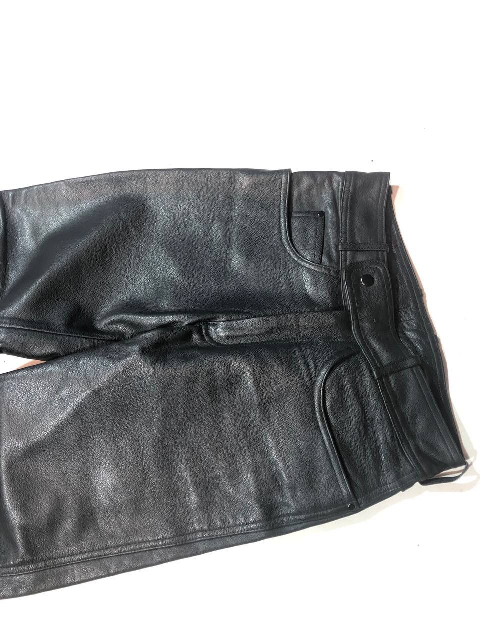 Vintage Echtes Leder Vintage Racing Moto Pants Size US 29 - 4 Thumbnail