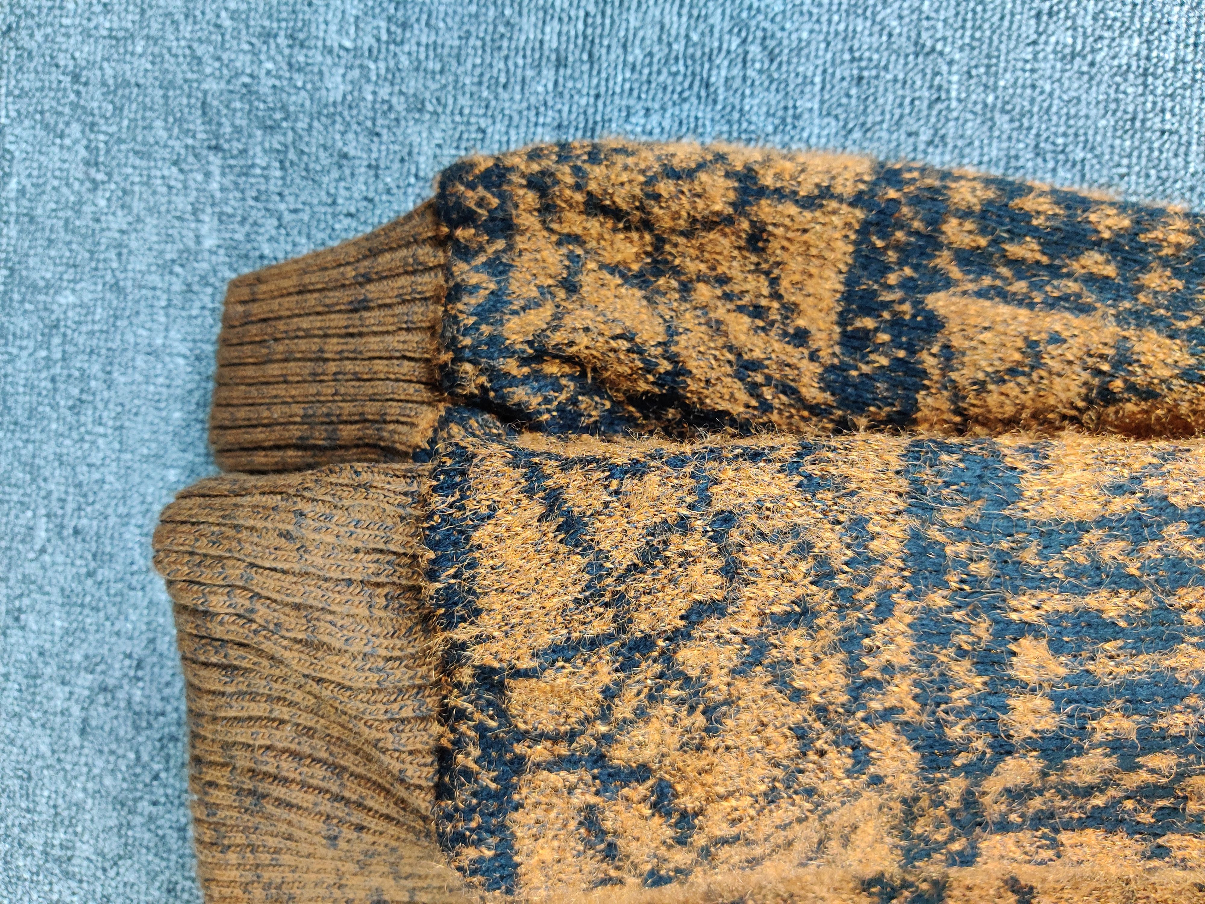 Aran Isles Knitwear Vintage San Fu Knit Cardigan Nice Design Size US L / EU 52-54 / 3 - 4 Thumbnail