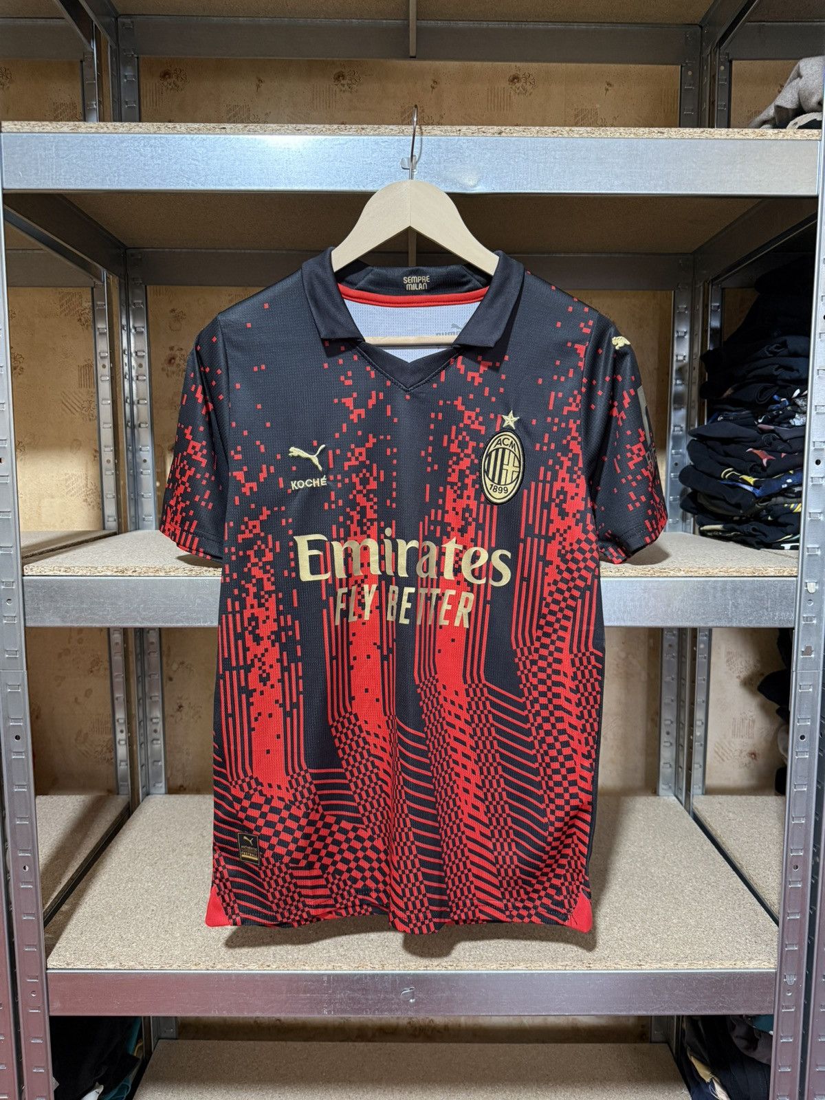 Puma × Vintage Puma Koche AC Milan 2022 2023 Fourth Soccer Jersey Size US S / EU 44-46 / 1 - 1 Thumbnail