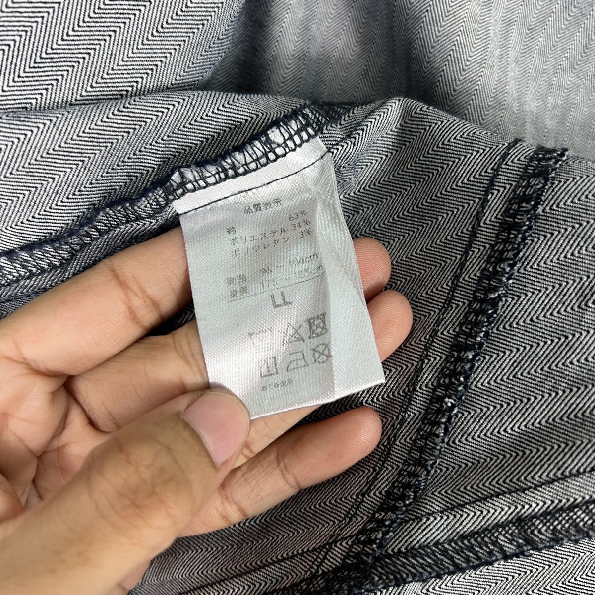 Japanese Brand 🔥 KUROCKERS STRIPE WORKER MODERN JACKET Size US L / EU 52-54 / 3 - 17 Thumbnail