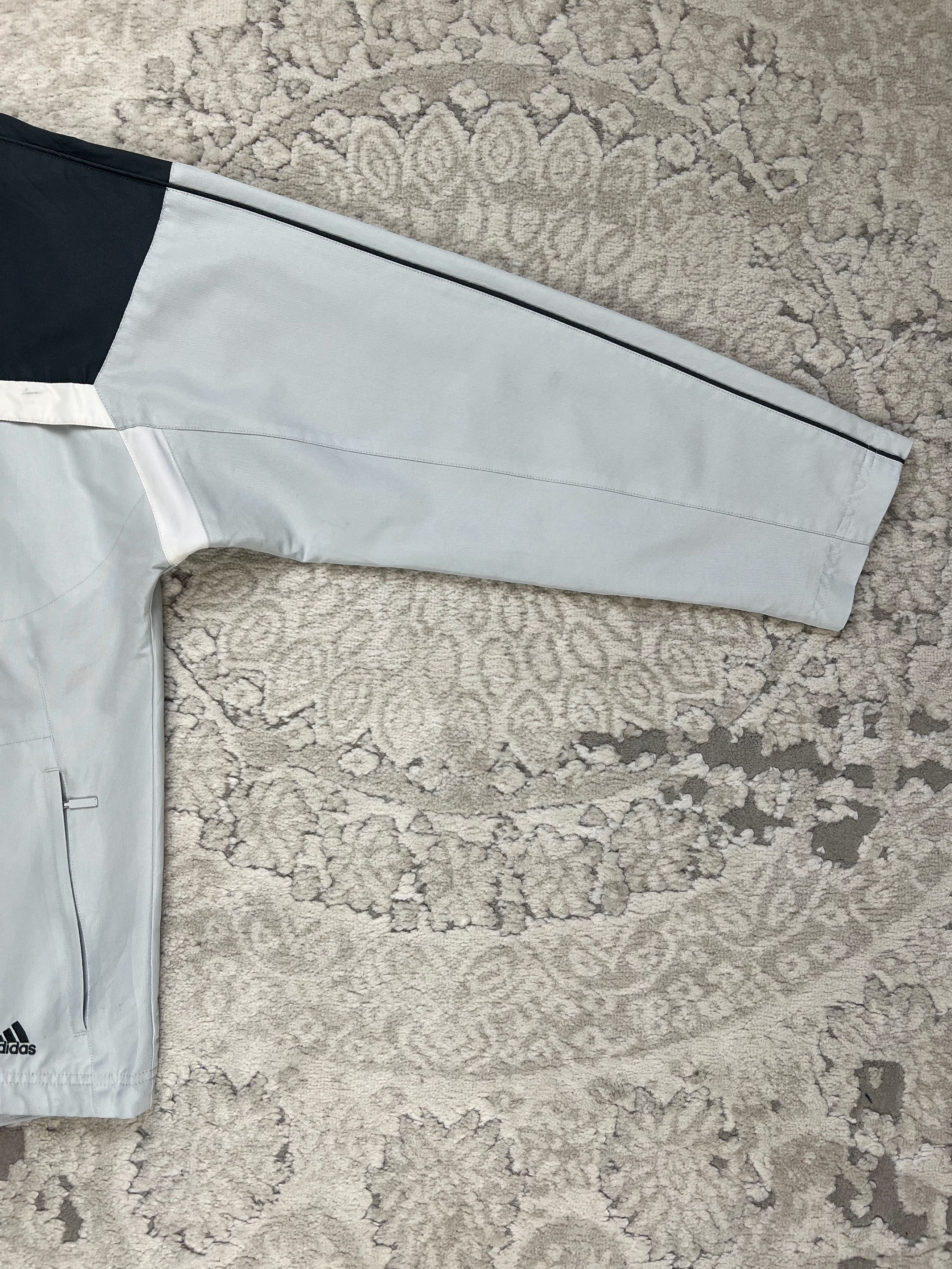 Adidas Adidas Y2K Two-Tone Windbreaker Shell Jacket Packable Hood Size US S / EU 44-46 / 1 - 3 Thumbnail