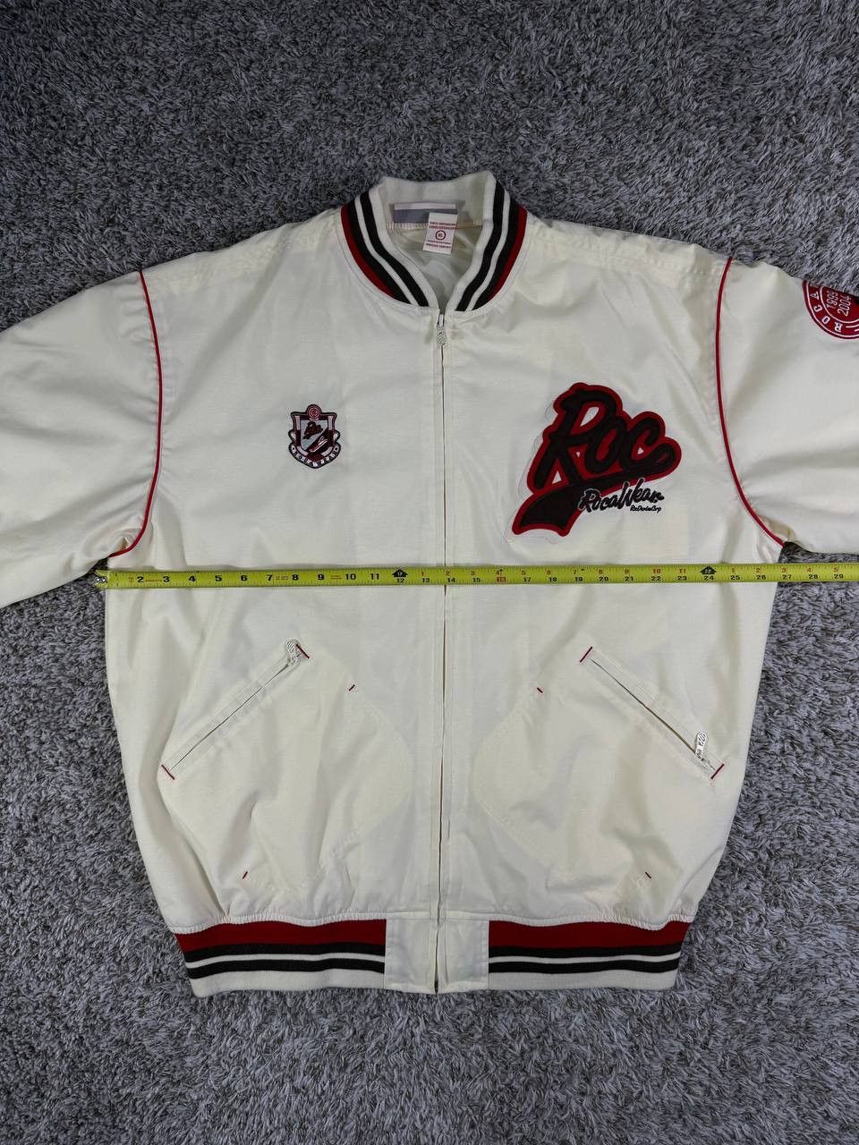 Rocawear Vintage Rocawear Varsity Bomber Jacket Y2K Hip Hop Big Patch Size US XL / EU 56 / 4 - 7 Thumbnail