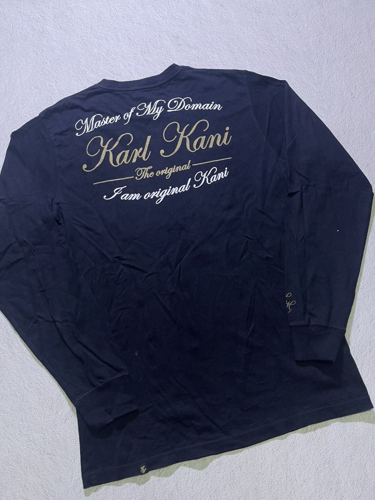 Japanese Brand Y2K KARL KANI long sleeve tshirt Size US M / EU 48-50 / 2 - 2 Thumbnail