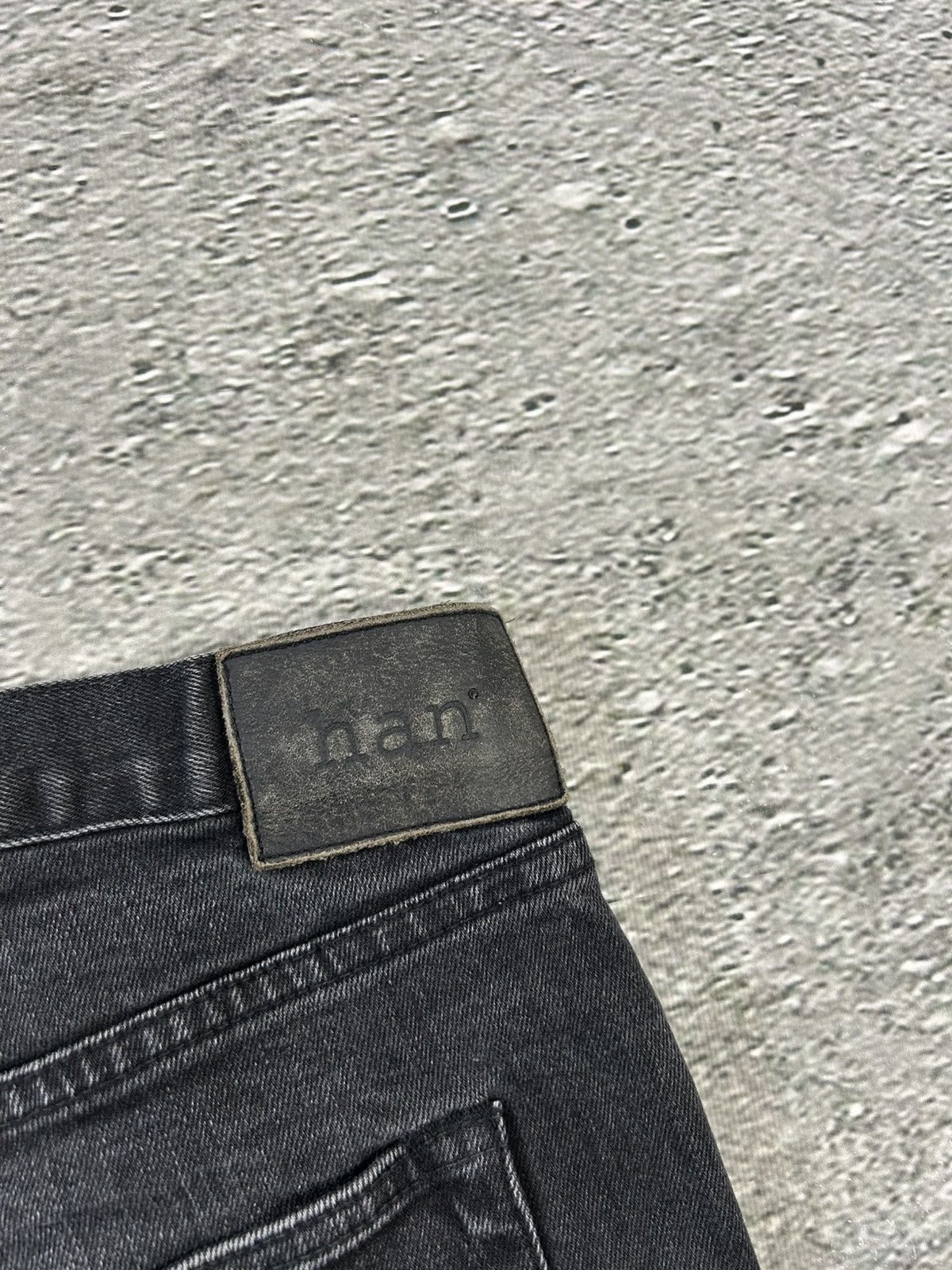 Han Kjobenhavn Han Kjobenhavn Black Selvedge Selvage Denim Pants Lean Fit Size US 34 / EU 50 - 11 Thumbnail