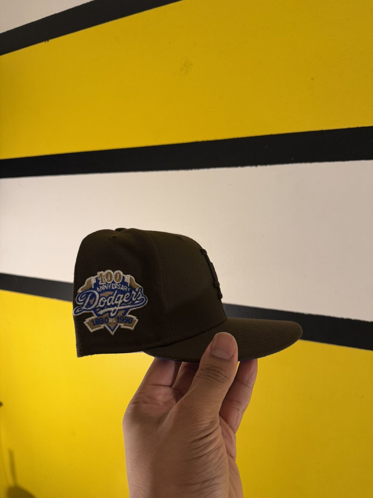 New Era Los Angeles Dodgers 100th anniversary Fitted Size ONE SIZE - 2 Thumbnail