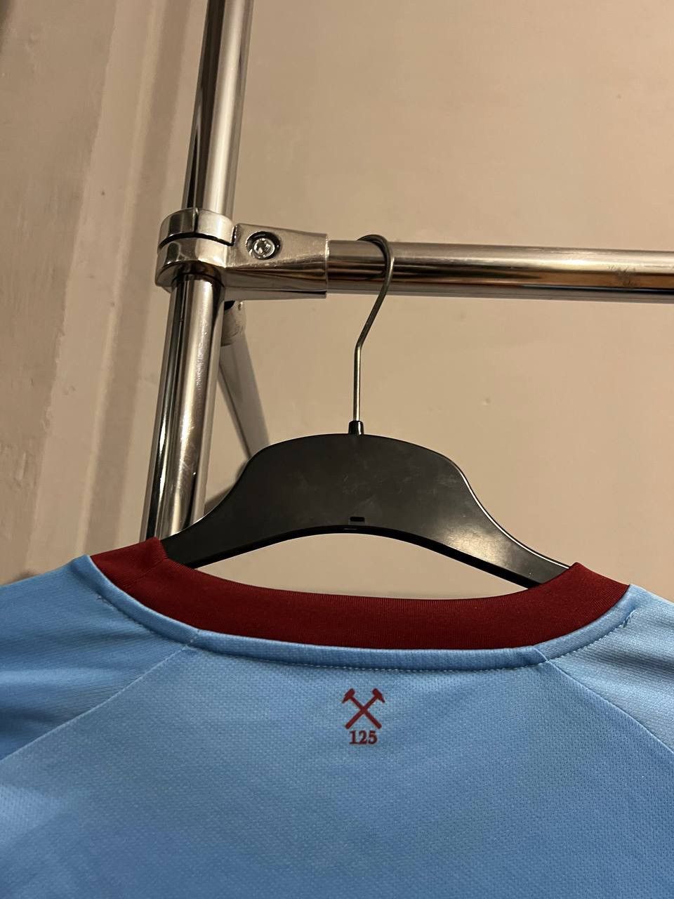 Umbro 2020/21 WEST HAM UNITED AWAY SOCCER JERSEY FOOTBALL SHIRT L Size US L / EU 52-54 / 3 - 12 Thumbnail