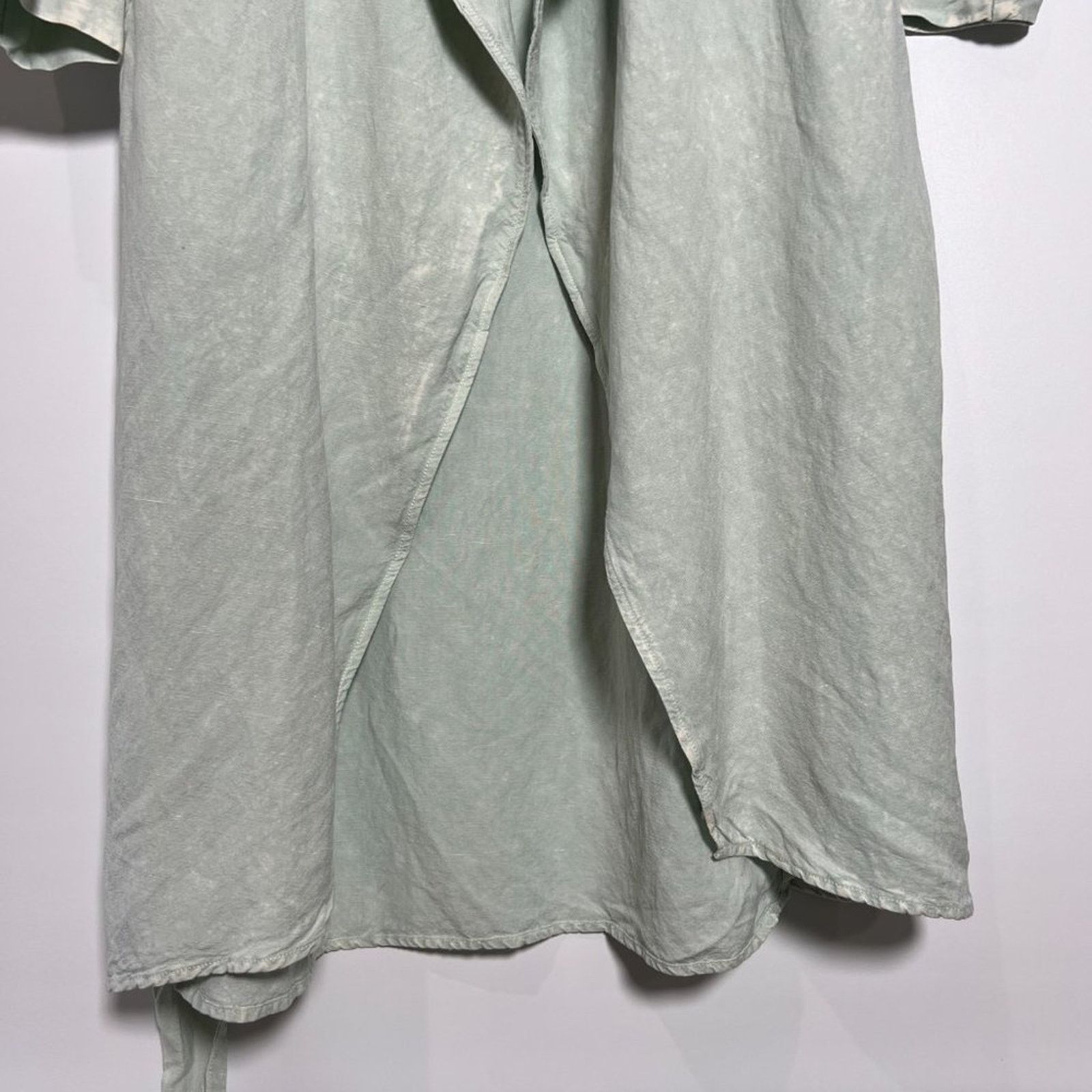 Other Young Fabulous & Broke Linen Duster Jacket Green Size M Size M / US 6-8 / IT 42-44 - 10 Thumbnail