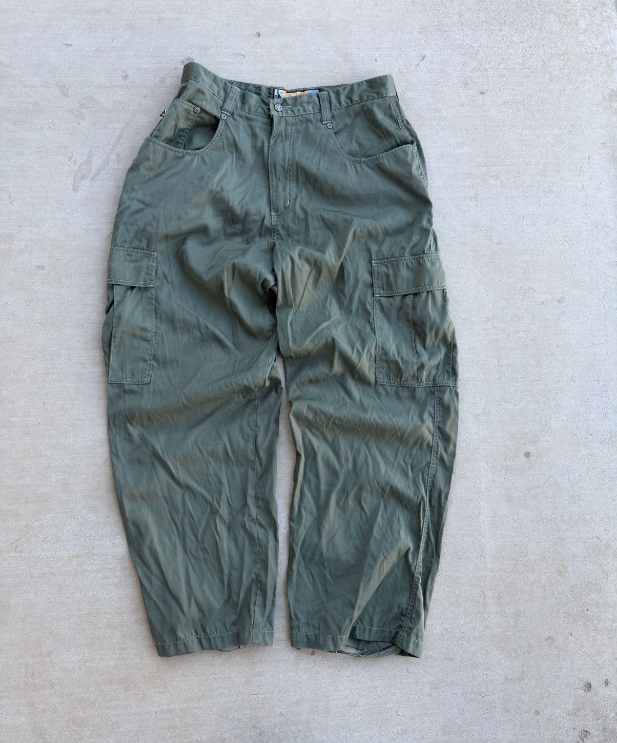 Kikwear Rave Pants Baggy Pants Rare Nylon Pants