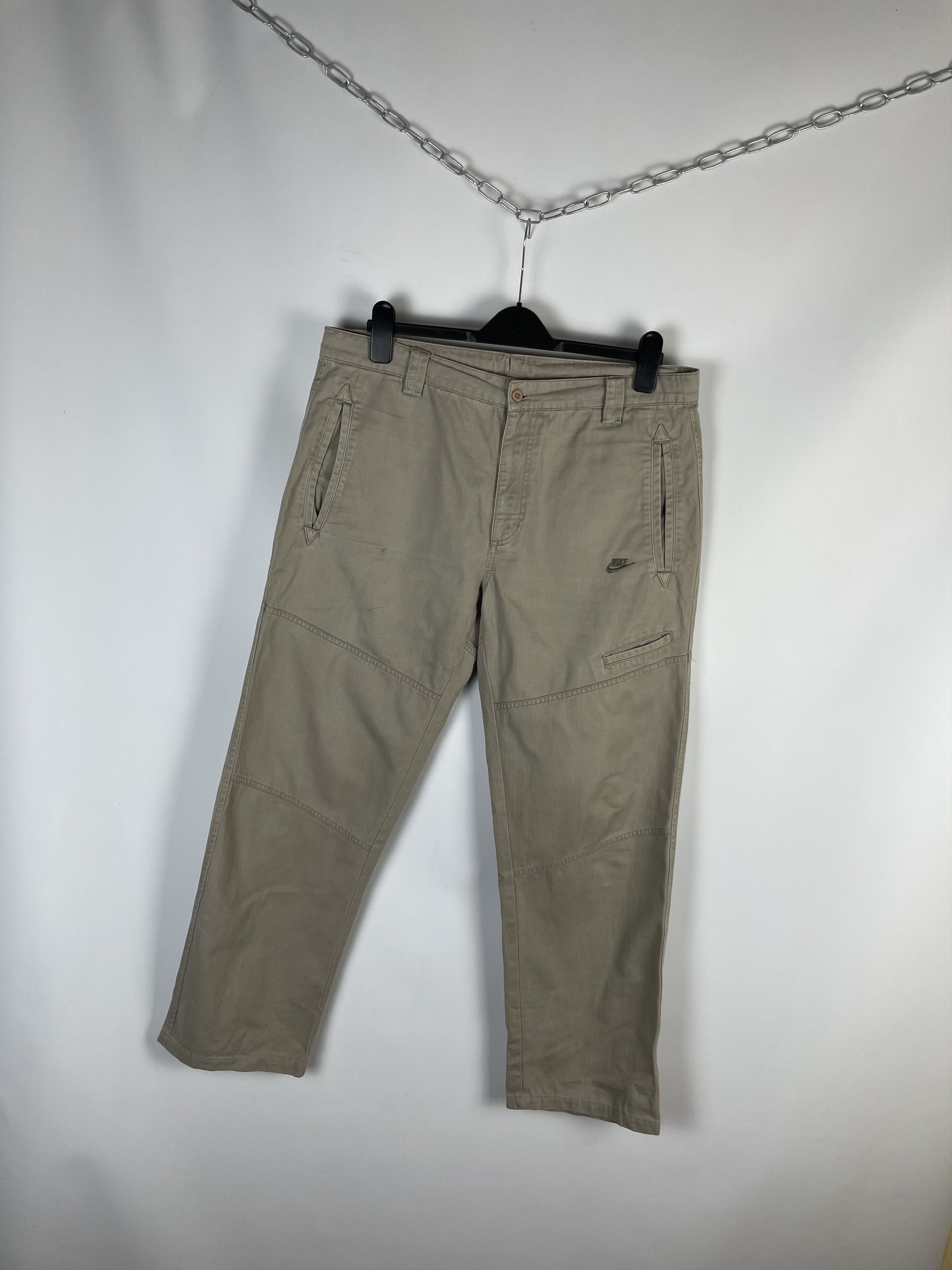 Nike Vintage Nike Cargo Sweatpants Y2k Size US 32 / EU 48 - 2 Thumbnail