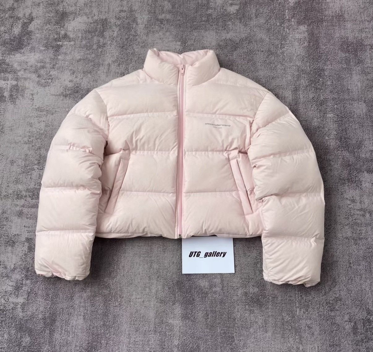 Alexander Wang Alexander Wang Cropped Pink Down Jacket Size M / US 6-8 / IT 42-44 - 2 Thumbnail