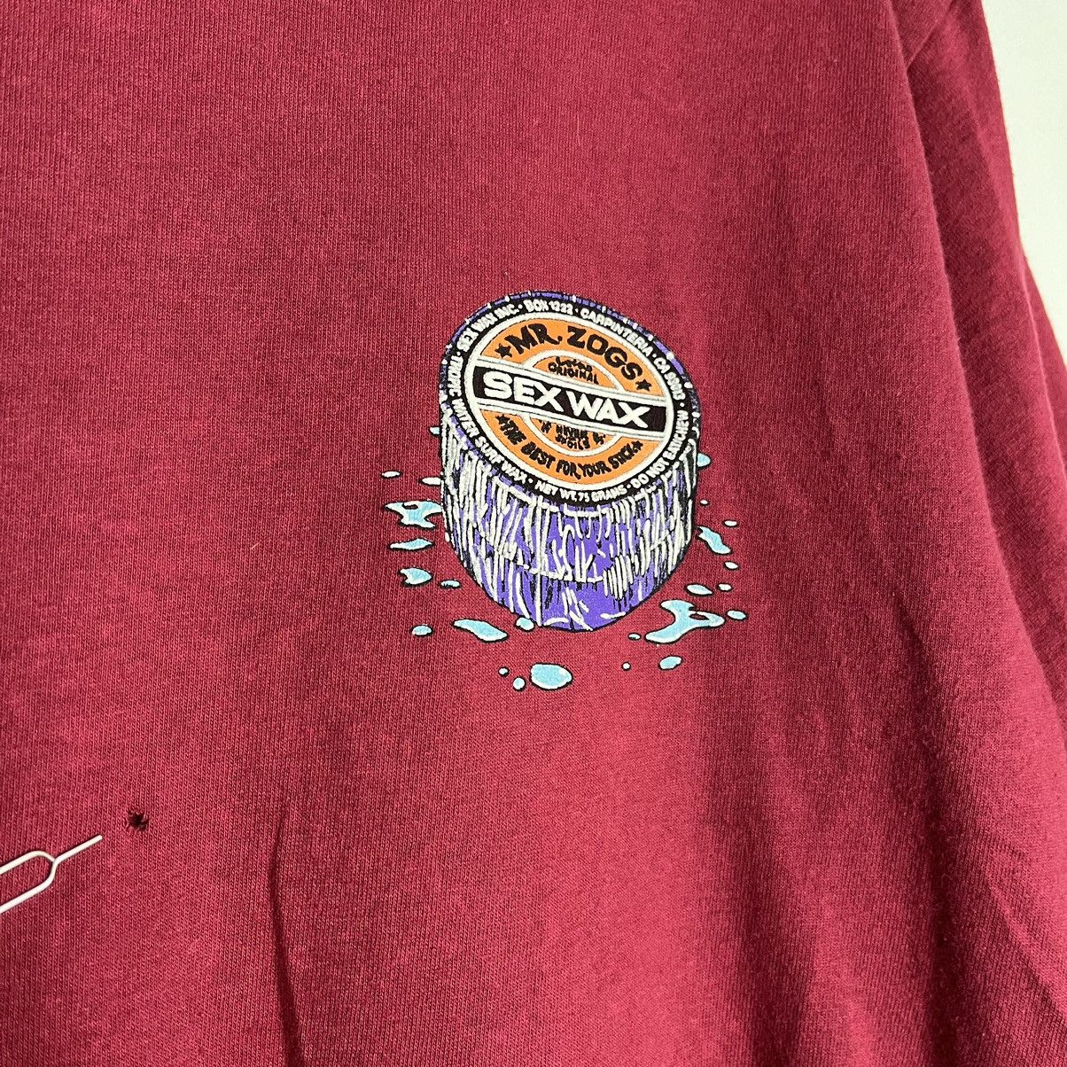 Thrasher 90s Vintage Sex Wax Mr. Zogs Surfwax Tshirt Surfwear Skater Size US M / EU 48-50 / 2 - 9 Thumbnail