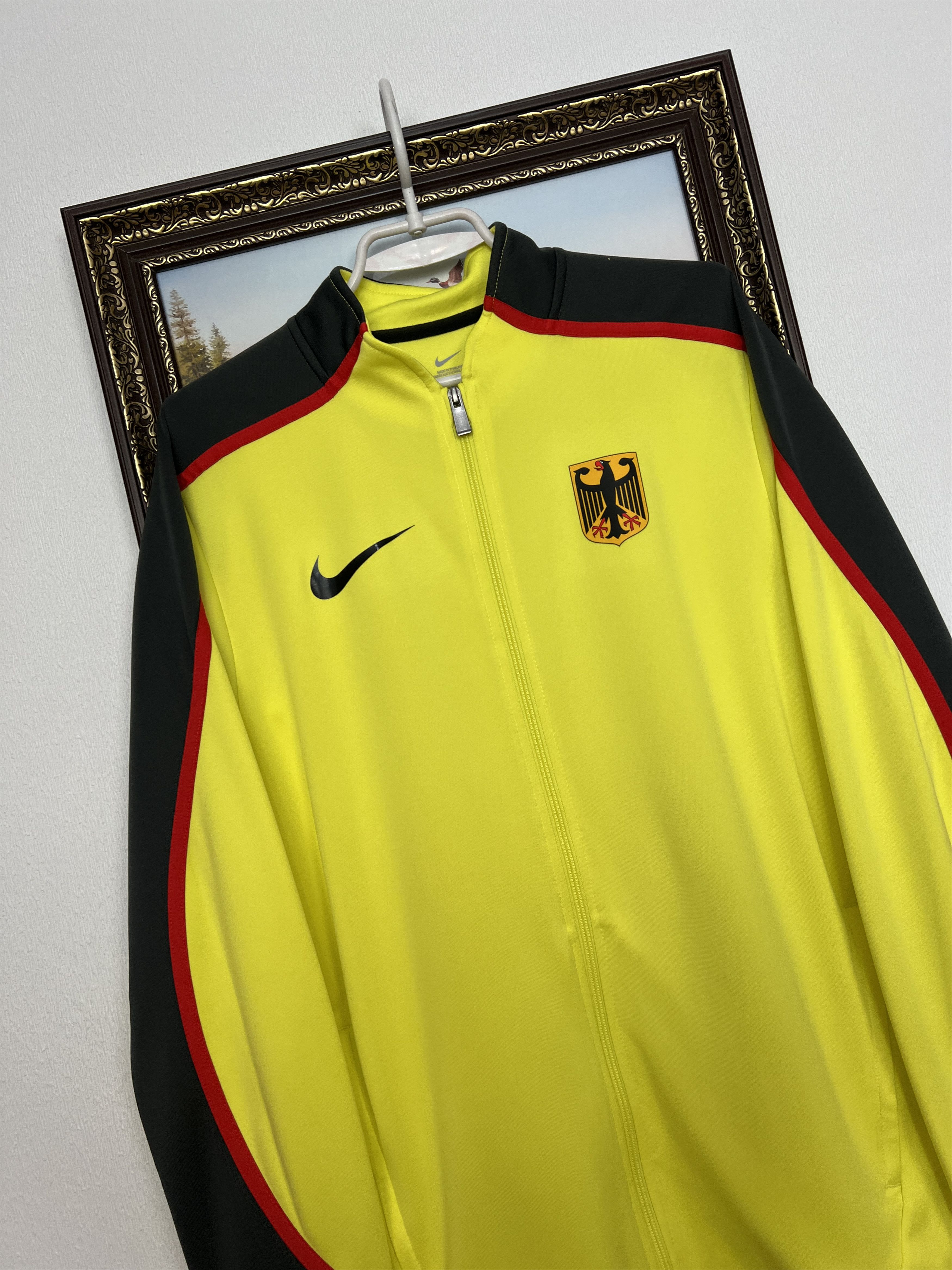 Nike Germany International Team Elite Jacket Soccer Zip Track Top Size US L / EU 52-54 / 3 - 3 Thumbnail