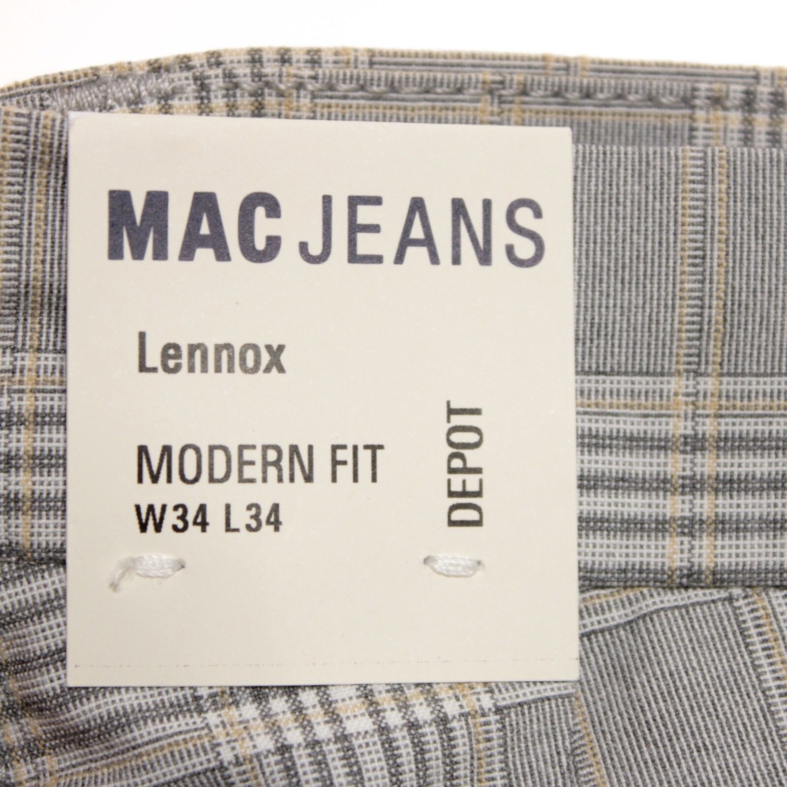 MAC Jeans Mac Jeans New with tags Chino Size 34 US In Gray Size US 34 / EU 50 - 5 Thumbnail