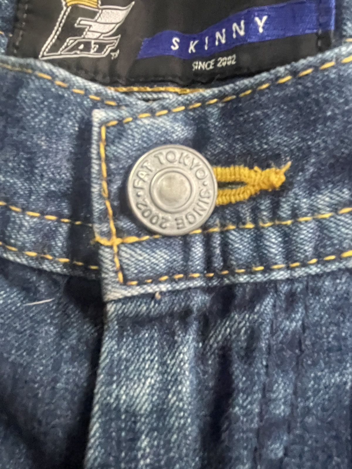 Fat Tokyo × Japanese Brand × Vintage Vintage Fat Tokyo Denim Short Size US 32 / EU 48 - 15 Thumbnail
