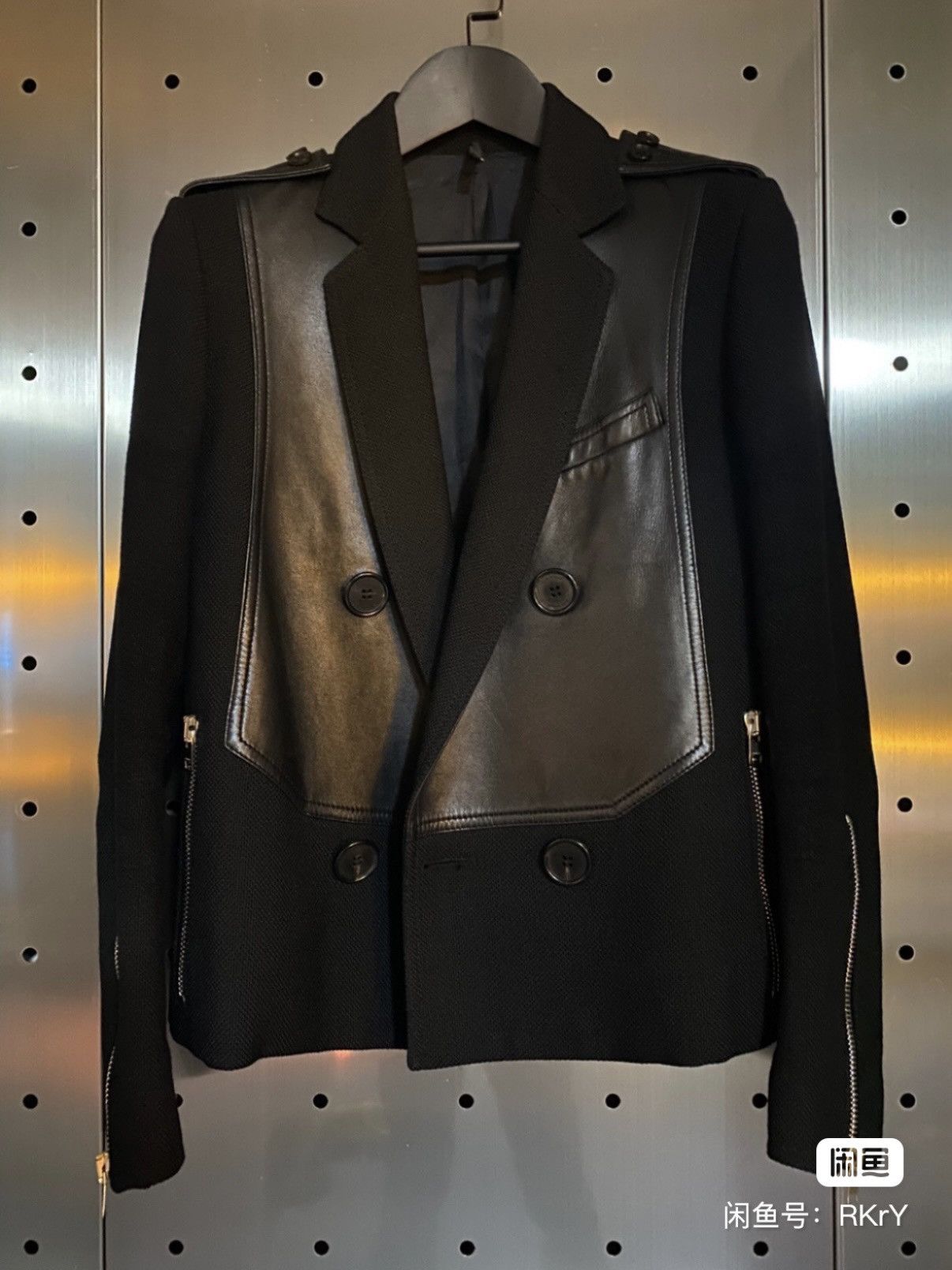 Dior homme leather 07aw 42 エディ期 Dior Homme AW2003 Luster Leather Pants — Middleman Store